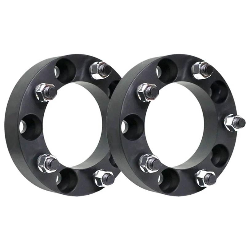 Für Suzuki Für Jimny Für Sierra 2 Stücke PCD 5x139,7 CB 108mm Aluminium Legierung Hubcentric Rad Spacer Adapter Wheel Spacers Raddistanzscheiben(2PCS Black 40mm) von TWMEU