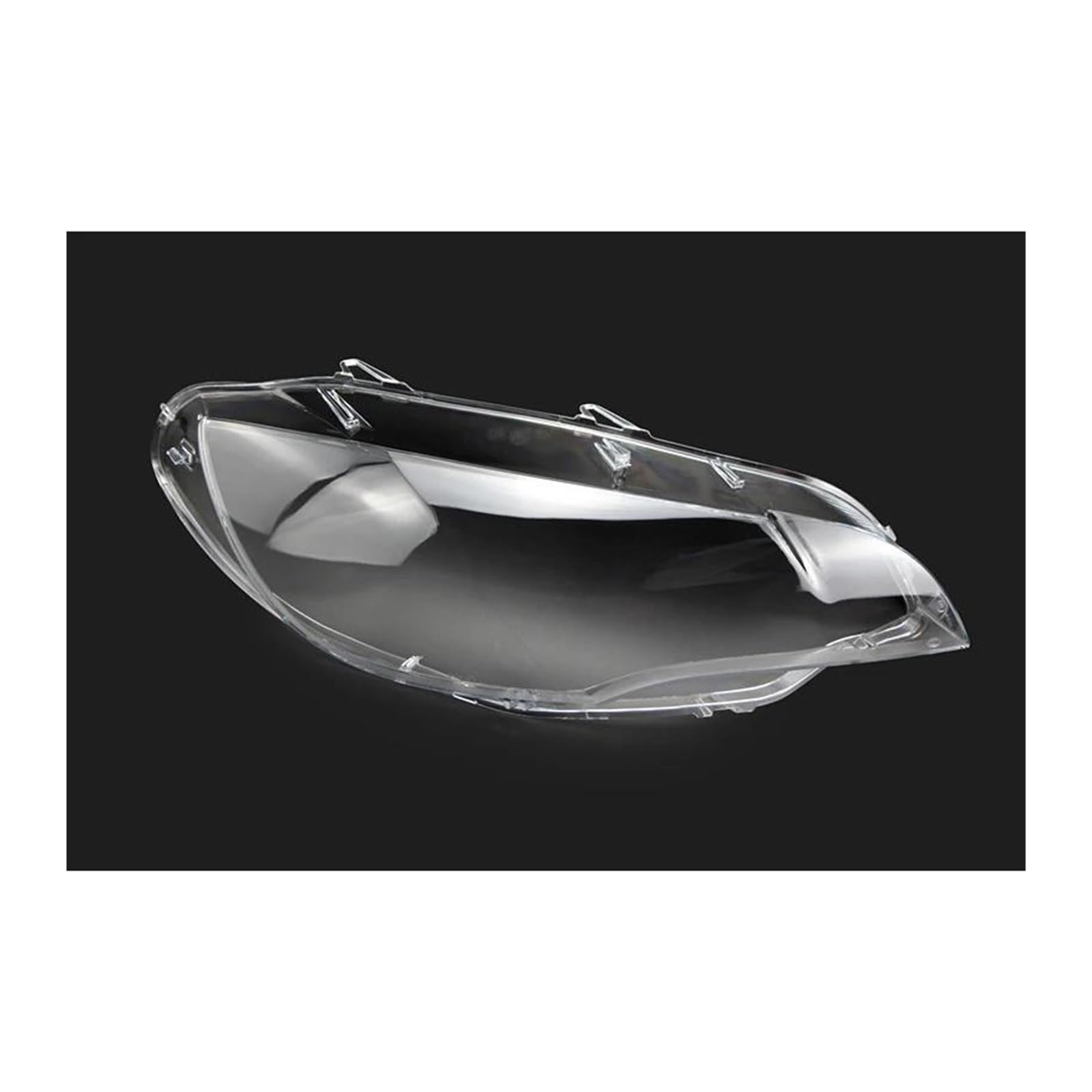 Für X6 E71 2008-2014 Auto Front Scheinwerfer Shell Scheinwerfer Objektiv Glas Scheinwerfer Abdeckung Lampshad Lampe Shell Masken Auto-Scheinwerferschirm Scheinwerferblenden(Left) von TWMEU