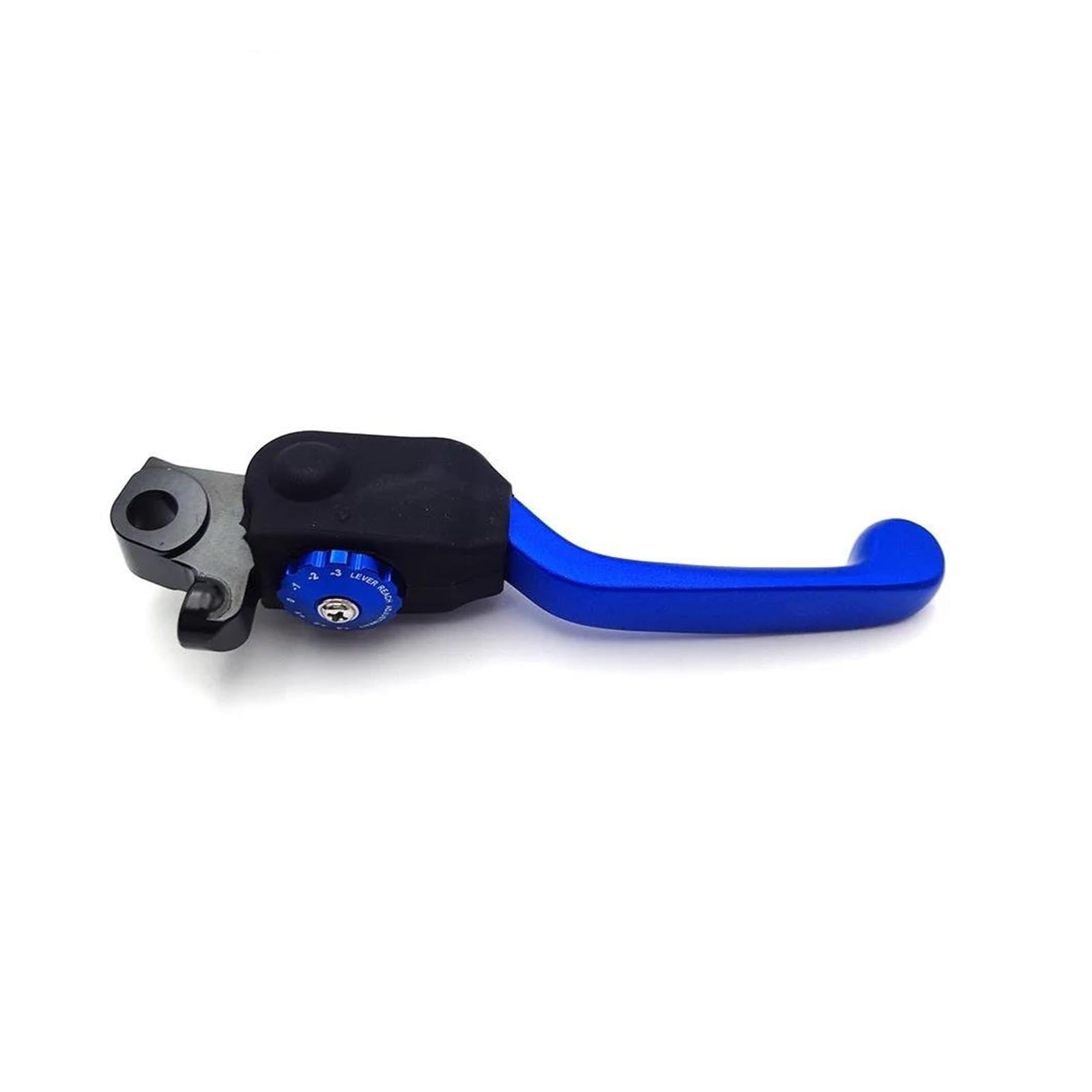 Für YZ125 2008-2021 Für WR250F 2017-2021 Motorrad Vorderradbremshebel Pivot Brake Motocross Klappbremsgriff 7 Gänge Einstellbar Motorrad Bremse Kupplung Hebel(Blue) von TWMEU