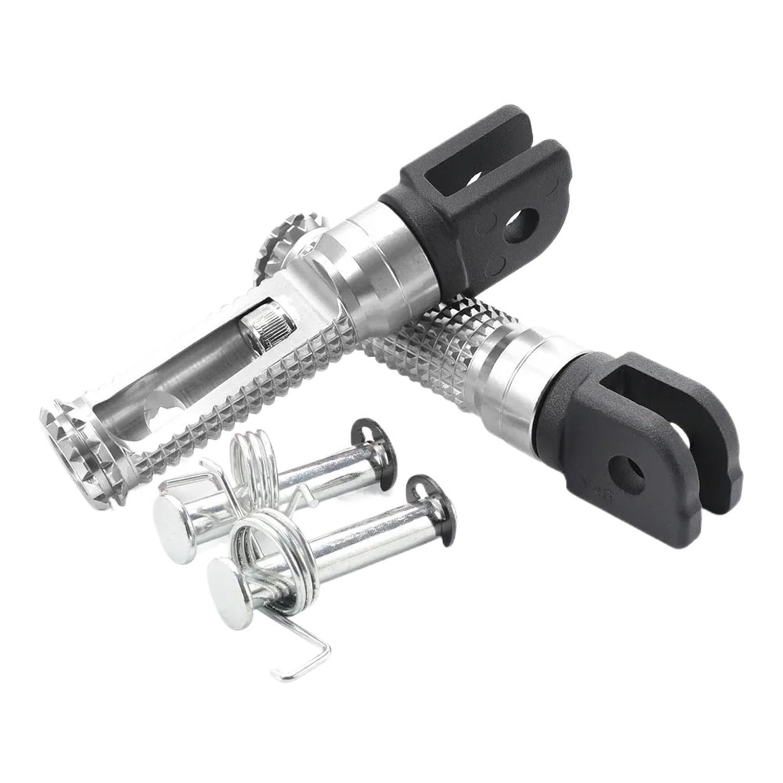 Motorrad Fußrasten Für MT-10 Für MT-09 Für MT07 Für Tracer Für XSR 700 900 Vorderpedal Passagier Hinten Fußrasten Fußrasten Motorrad Fußstütze(Front Pedal E) von TWMEU