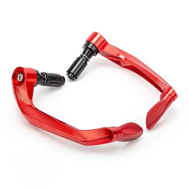 Motorrad Lenkerschutz Für S1000RR HP4 Für S1000R G310 R/GS Reiter Hand Lenker Griffe Kupplung Schutz CNC Aluminium Zubehör Motorrad Handschutz Handschutz Lenker(Red) von TWMEU