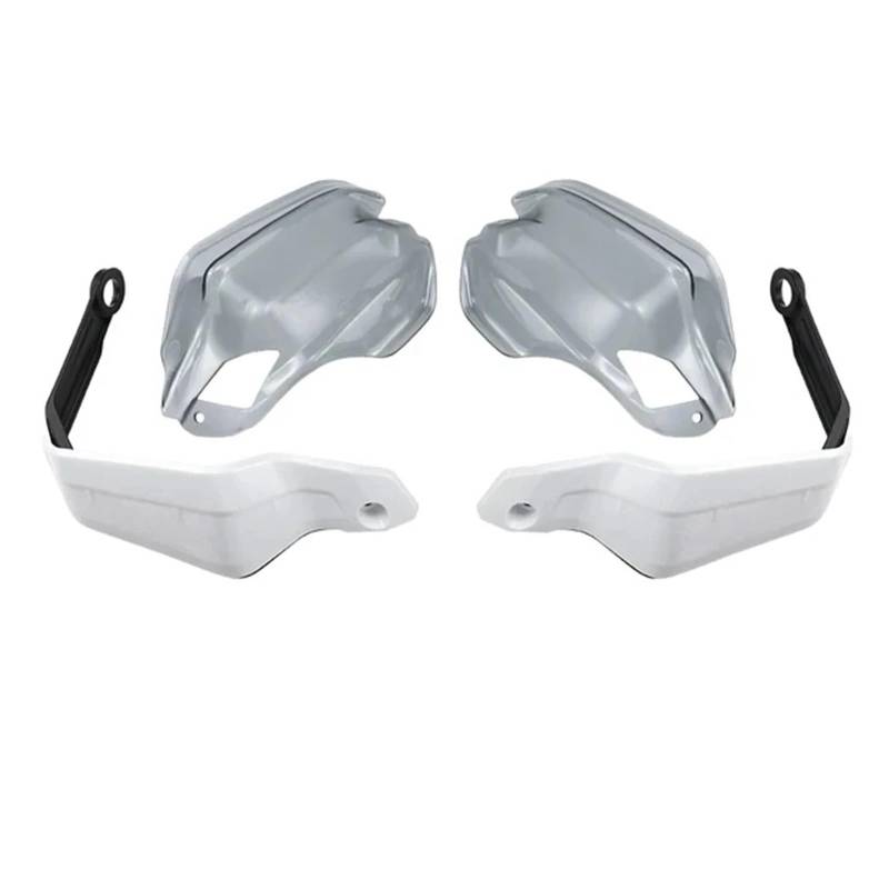 Motorrad Lenkerschutz Für XL 750 Für TRANSALP XL750 Für Schutz XL750 Für TRANSALP Handprotektoren Extensions Knuckle Zubehör Motorrad Handprotektoren Extensions Handschutz Lenker(Set A - White Grey) von TWMEU