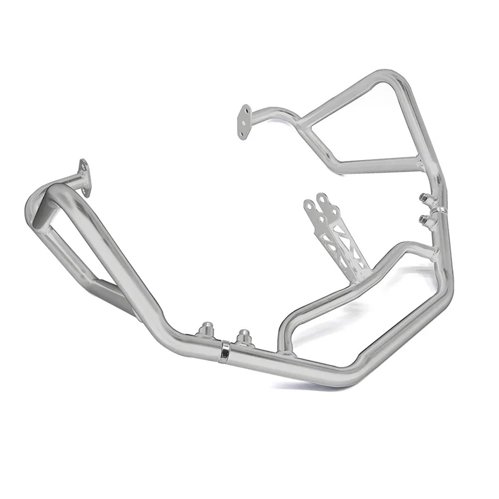 Motorrad Stoßfänger Für Benelli Für TRK702 Für TRK702X Für TRK 702X2022 2023 Motorrad Autobahn Motor Schutz Crash BarFrame Stoßstange Verkleidung Schutz Bars Sturzbügels(Silver) von TWMEU