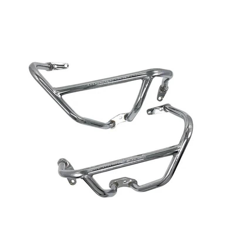 Motorrad Stoßfänger Für Gold Für Wing Für DCT 1800 GL1800 F6C F6B 2018-2022 Motorrad Autobahn Motor Schutz Crash Bar Rahmen Stoßstange Verkleidung Schutz Sturzbügels(Chrome) von TWMEU