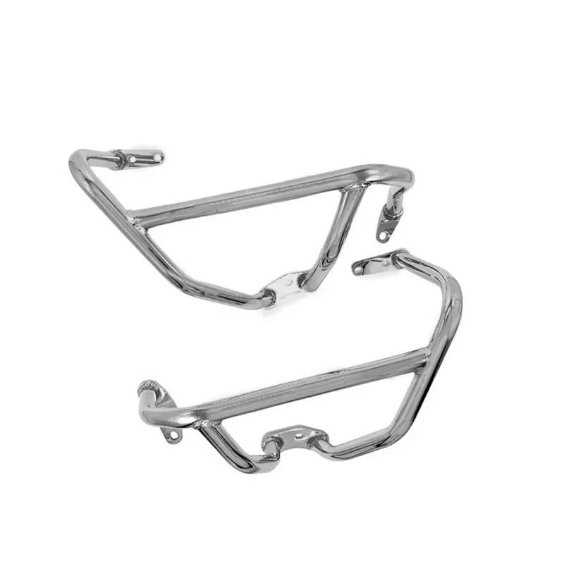 Motorrad Stoßfänger Für Gold Für Wing Für DCT 1800 GL1800 F6C F6B 2018-2022 Motorrad Autobahn Motor Schutz Crash Bar Rahmen Stoßstange Verkleidung Schutz Sturzbügels(Silver) von TWMEU