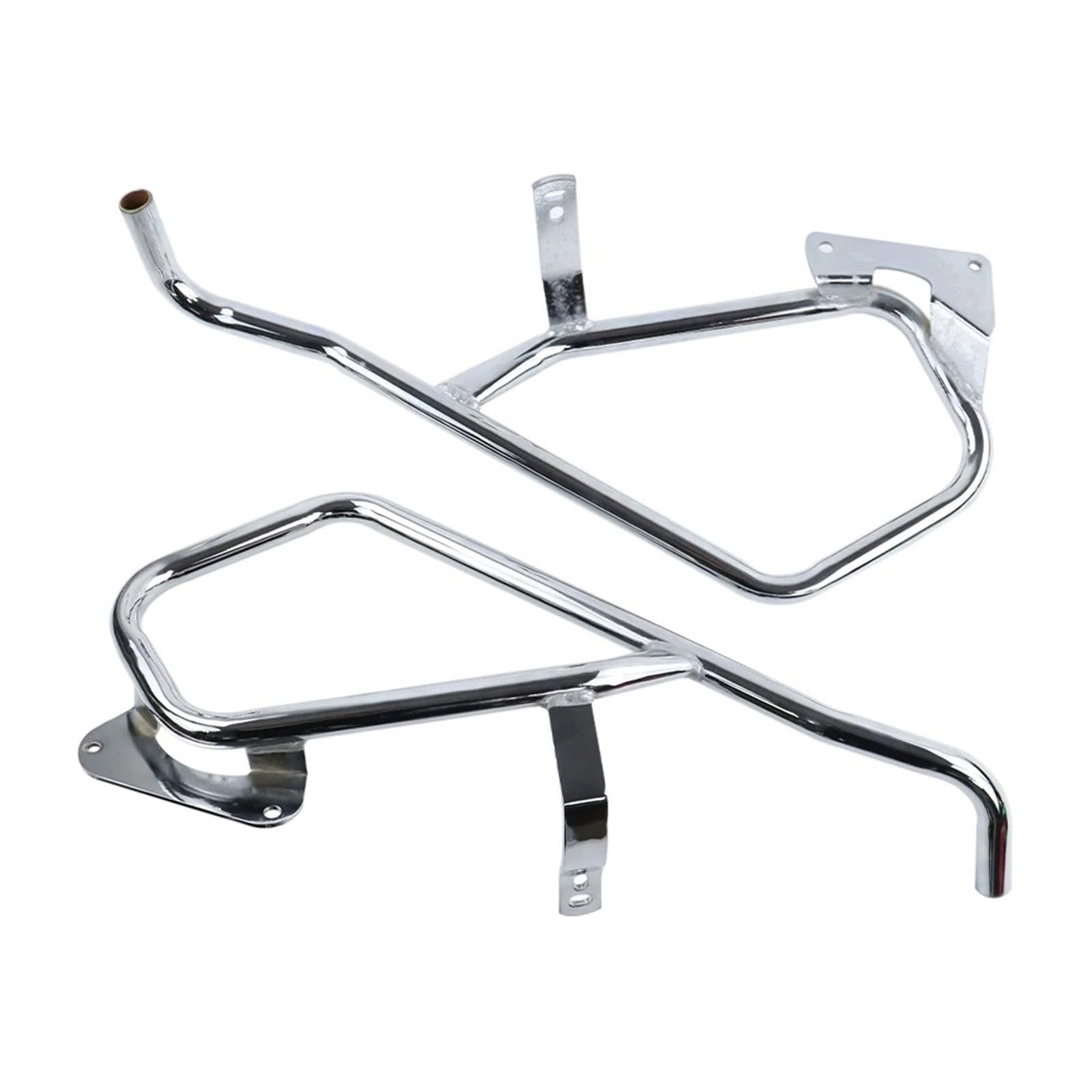 Motorrad Stoßfänger Für K 1600 B/GT Für GTL K1600B K1600GT K1600GTL K1600 Motorschutz Crash Protection Bar Autobahn Stoßstange Sturzbügels(Chrome) von TWMEU