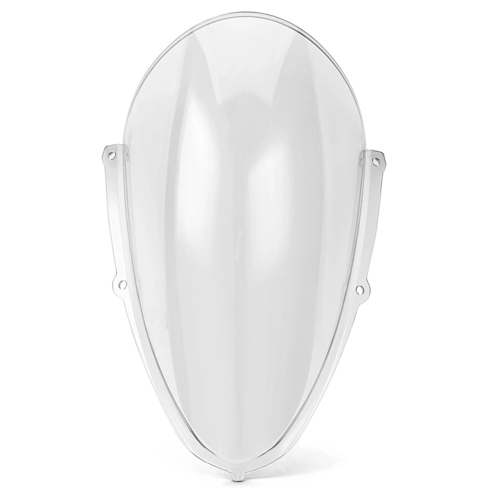 Motorrad Windschild Für Aprilia Für RSV4 2021-2024 ABS Motorrad Windschutzscheibe Windschutz Zubehör Verkleidung Deflektor Motorrad Windabweiser Spoiler(Clear) von TWMEU