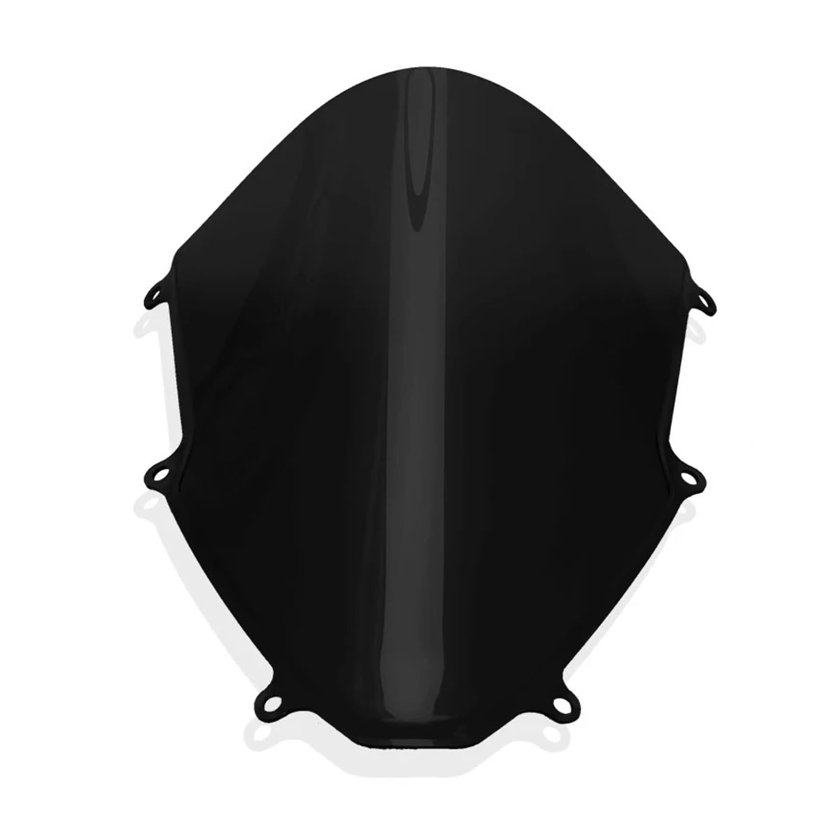 Motorrad Windschild Für CBR1000RR-R Für Fireblade SP 2021-2023 Motorrad Windschutz Windschutz Verkleidung Frontscheibe Motorrad Windabweiser Spoiler(Black) von TWMEU