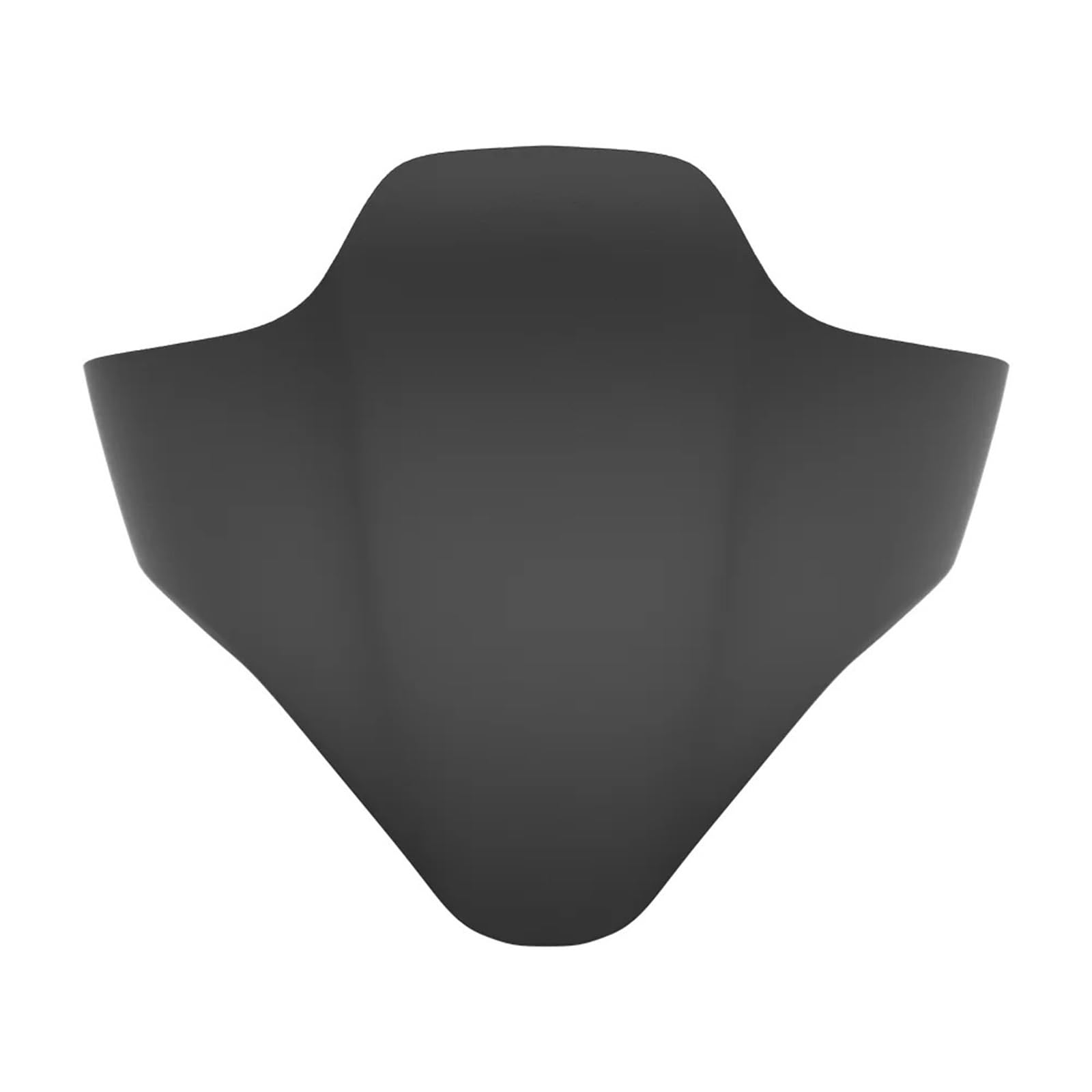 Motorrad Windschild Für Ducati Für Straße Für Kämpfer Für V4V4S 2018-2023 Motorrad Windschutzscheibe Deflektor Zubehör Motorrad Windabweiser Spoiler(ABS Matte Black) von TWMEU