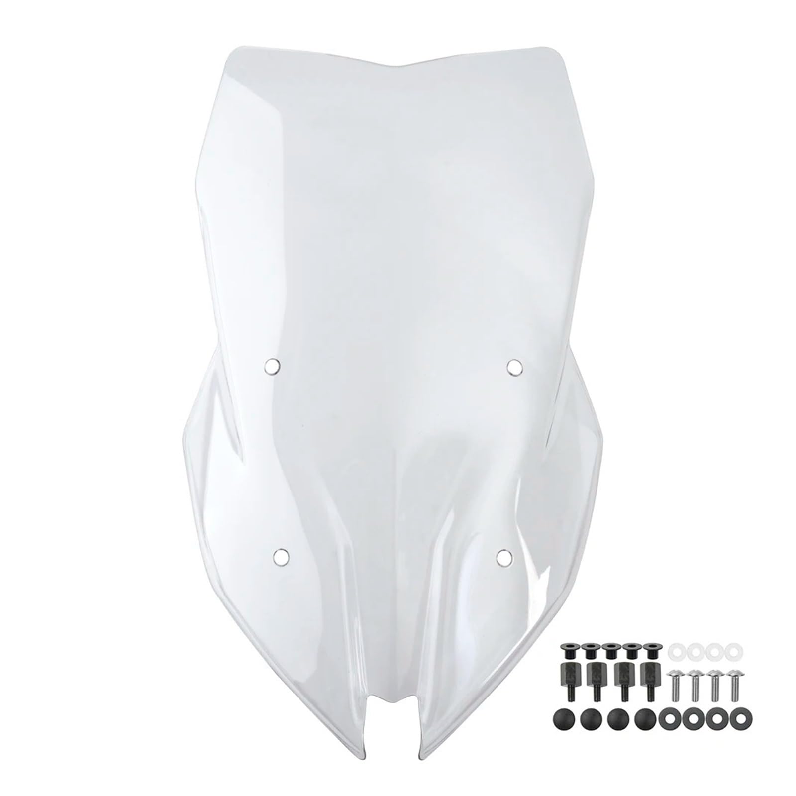 Motorrad Windschild Für F900XR 2020-2024 Windschutzscheibe Windschutz Motorrad Windabweiser Bildschirm Schild Zubehör Motorrad Windabweiser Spoiler(Clear) von TWMEU