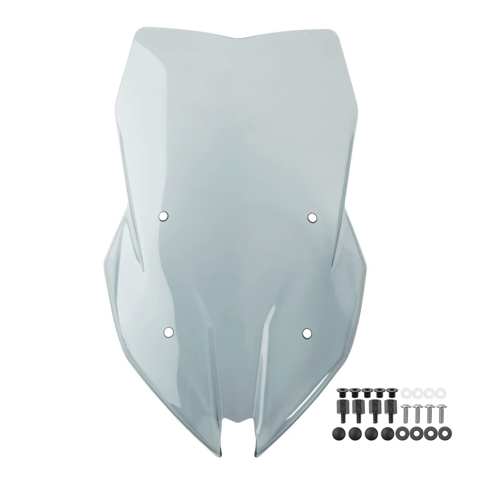 Motorrad Windschild Für F900XR 2020-2024 Windschutzscheibe Windschutz Motorrad Windabweiser Bildschirm Schild Zubehör Motorrad Windabweiser Spoiler(Light Smoke) von TWMEU