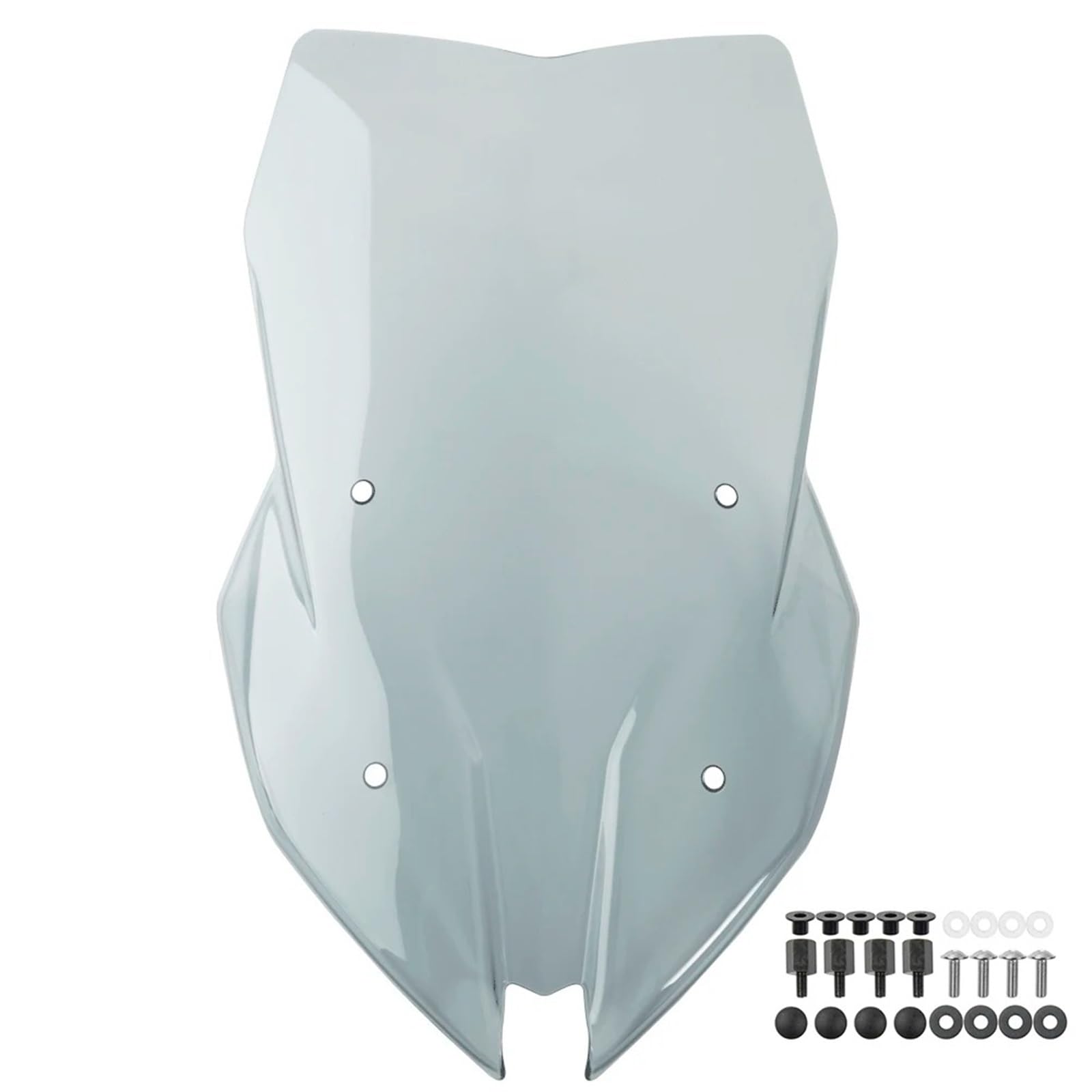 Motorrad Windschild Für F900XR 2020-2024 Windschutzscheibe Windschutz Motorrad Windabweiser Bildschirm Schild Zubehör Motorrad Windabweiser Spoiler(Light Smoke) von TWMEU