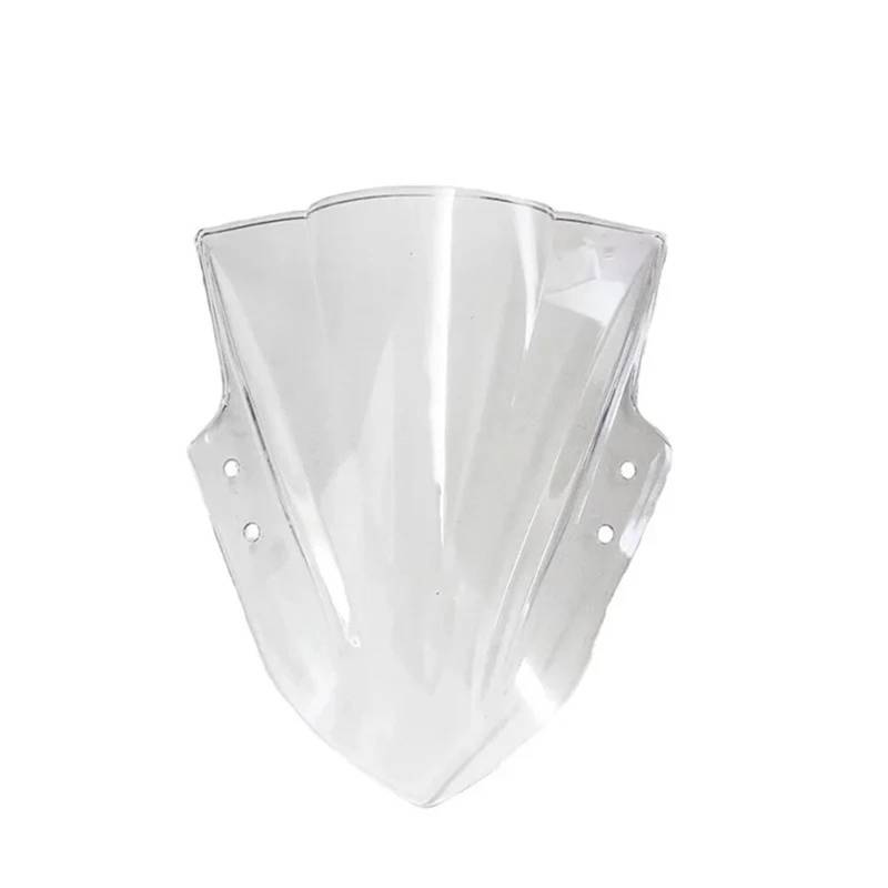 Motorrad Windschild Für Kawasaki Für Ninja 300 2013-2017 Motorrad Windschutzscheibe Windschutz Visier Windabweiser Schild Motorrad Windabweiser Spoiler(Transparent) von TWMEU