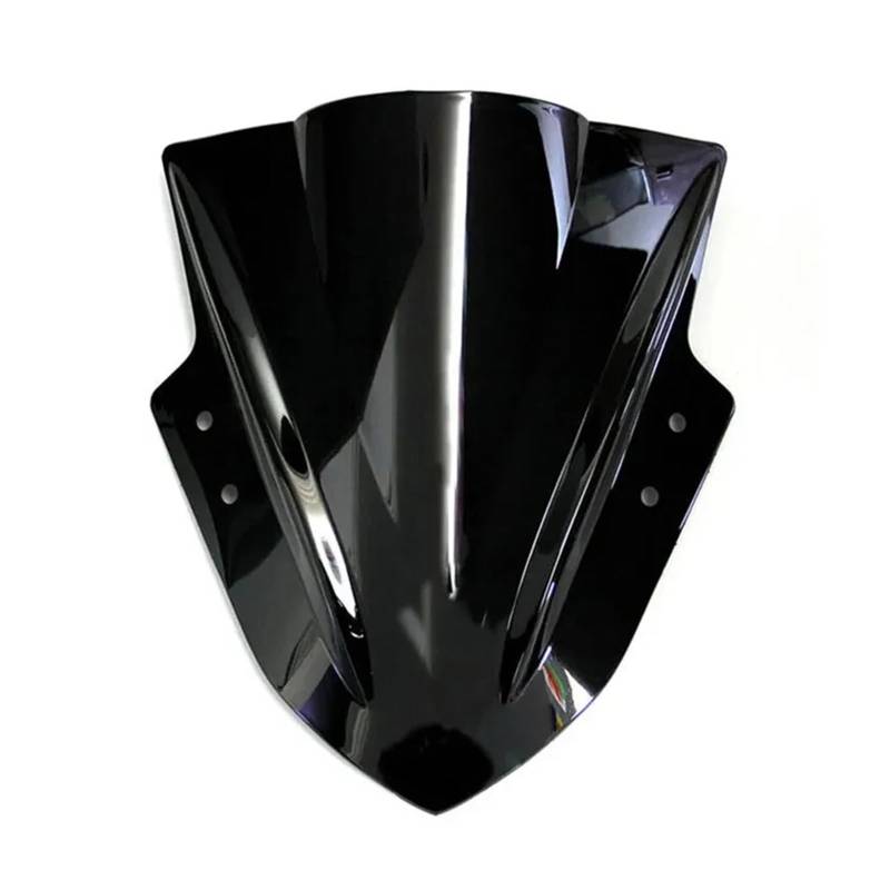 Motorrad Windschild Für Kawasaki Für Ninja 300 2013-2017 Motorrad Windschutzscheibe Windschutz Windabweiser Motorrad Windabweiser Spoiler(Black) von TWMEU