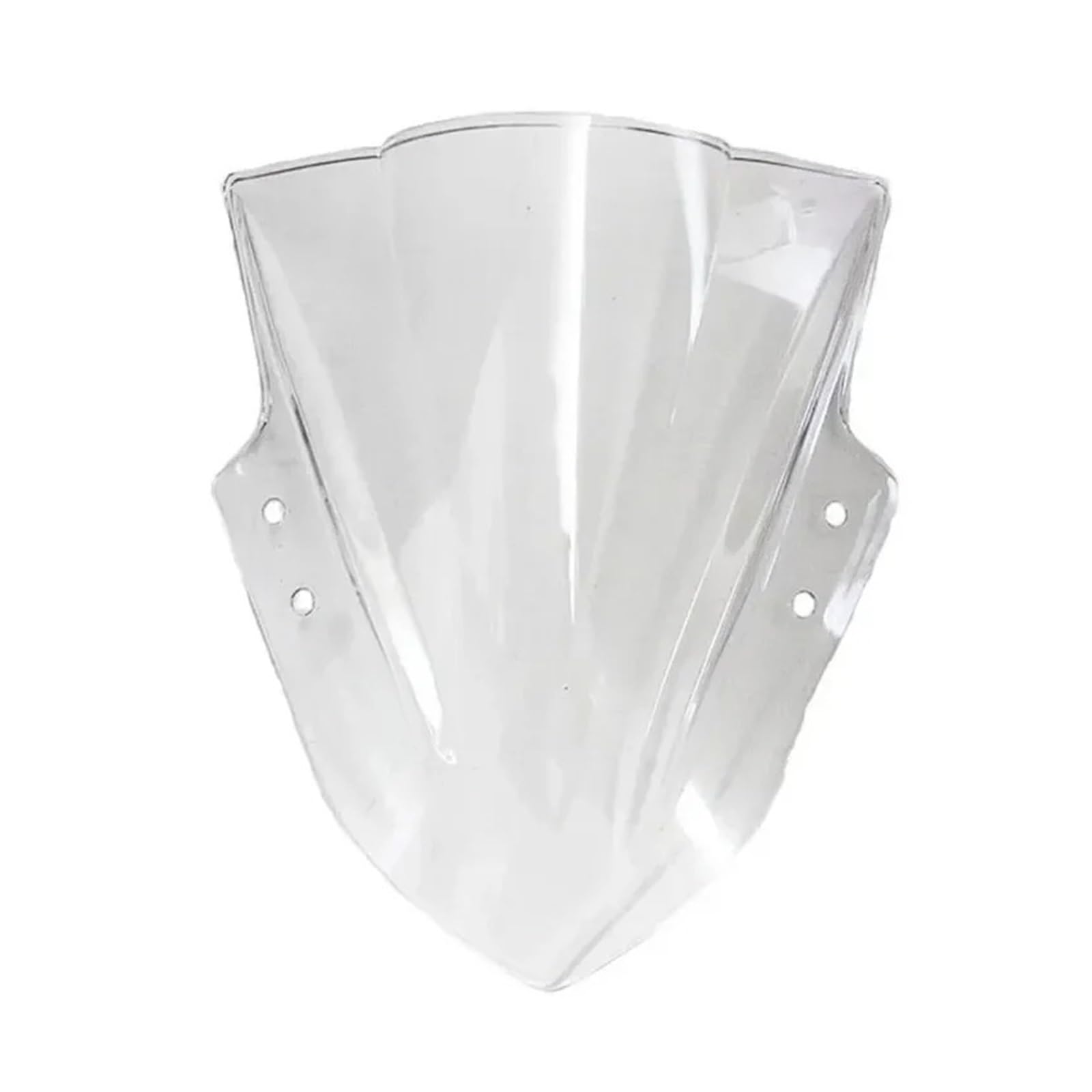 Motorrad Windschild Für Kawasaki Für Ninja 300 2013-2017 Motorrad Zubehör Windschutzscheibe Windschutz Windabweiser Motorrad Wind Bildschirm Motorrad Windabweiser Spoiler(Transparent) von TWMEU