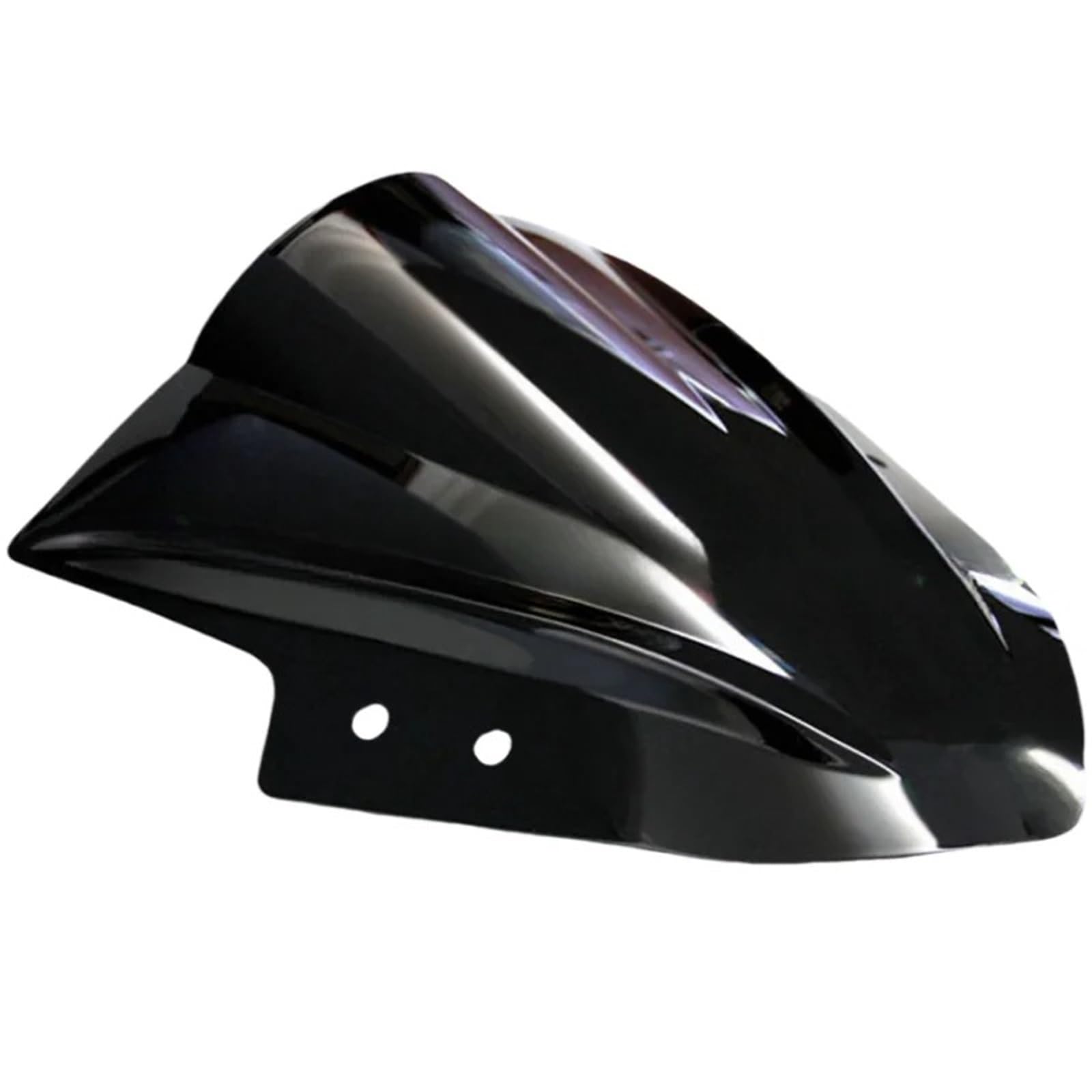 Motorrad Windschild Für Kawasaki Für Ninja 300 Für EX300 Für EX 300R 2013-2017 Windabweiser Windschutzscheibe Frontscheibe Accesorios para Moto Motorrad Windabweiser Spoiler(Black) von TWMEU