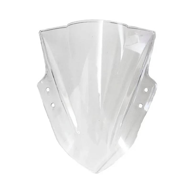 Motorrad Windschild Für Kawasaki Für Ninja 300 Für Ninja 250 2013-2017 Motorrad Windschutzscheibe Moto Windschutz Zubehör Verkleidung Deflektor Teile Motorrad Windabweiser Spoiler(Transparent) von TWMEU