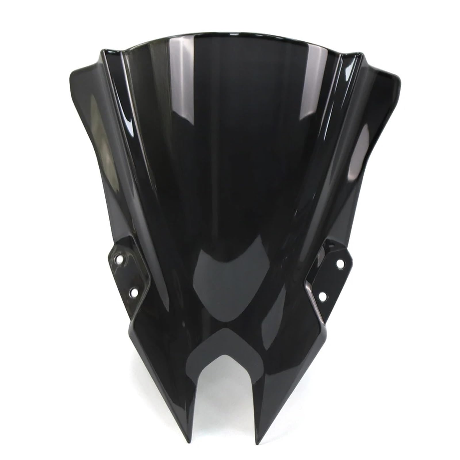 Motorrad Windschild Für Kawasaki Für Ninja 500 SE Motorrad Frontscheibe Windschutz Schallwand Windabweiser Motorrad Windabweiser Spoiler(Black) von TWMEU