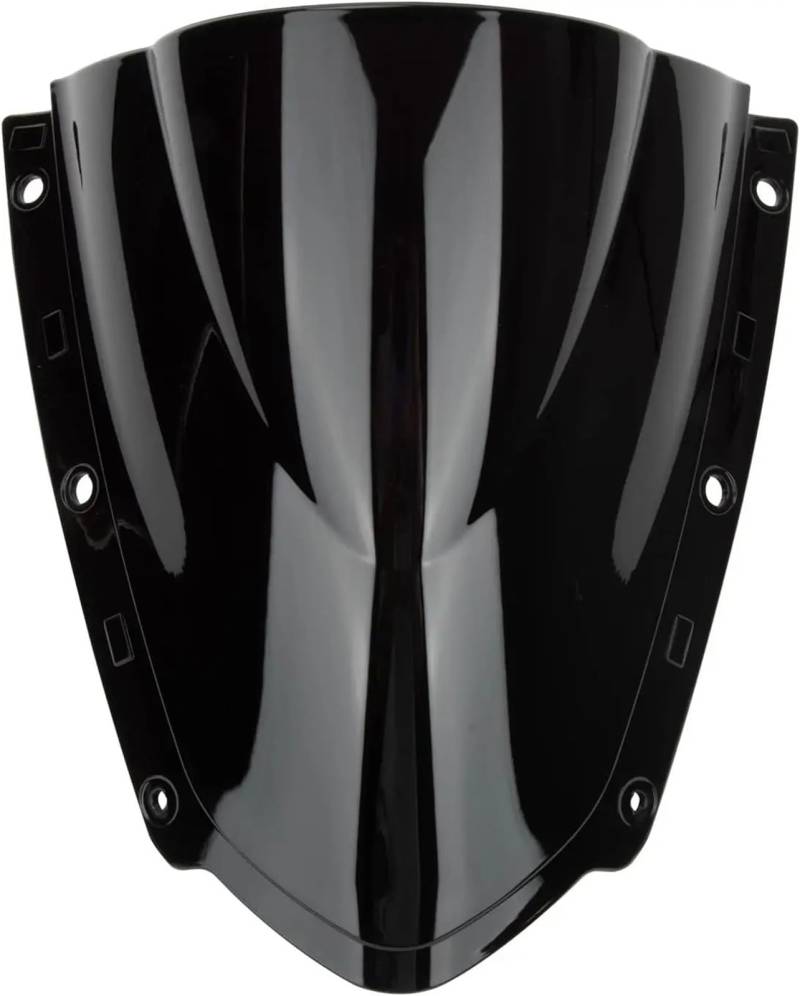 Motorrad Windschild Für Kawasaki Für Ninja Für ZX10R 2021-2023 Motorrad Zubehör Windschutzscheibe Windschutz Windabweiser Motorrad Luftabweiser Motorrad Windabweiser Spoiler(Black) von TWMEU