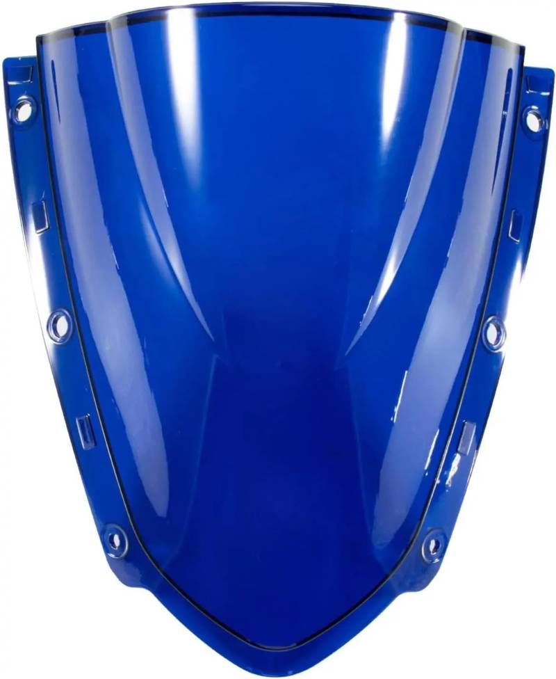 Motorrad Windschild Für Kawasaki Für Ninja Für ZX10R 2021-2023 Motorrad Zubehör Windschutzscheibe Windschutz Windabweiser Motorrad Luftabweiser Motorrad Windabweiser Spoiler(Blue) von TWMEU