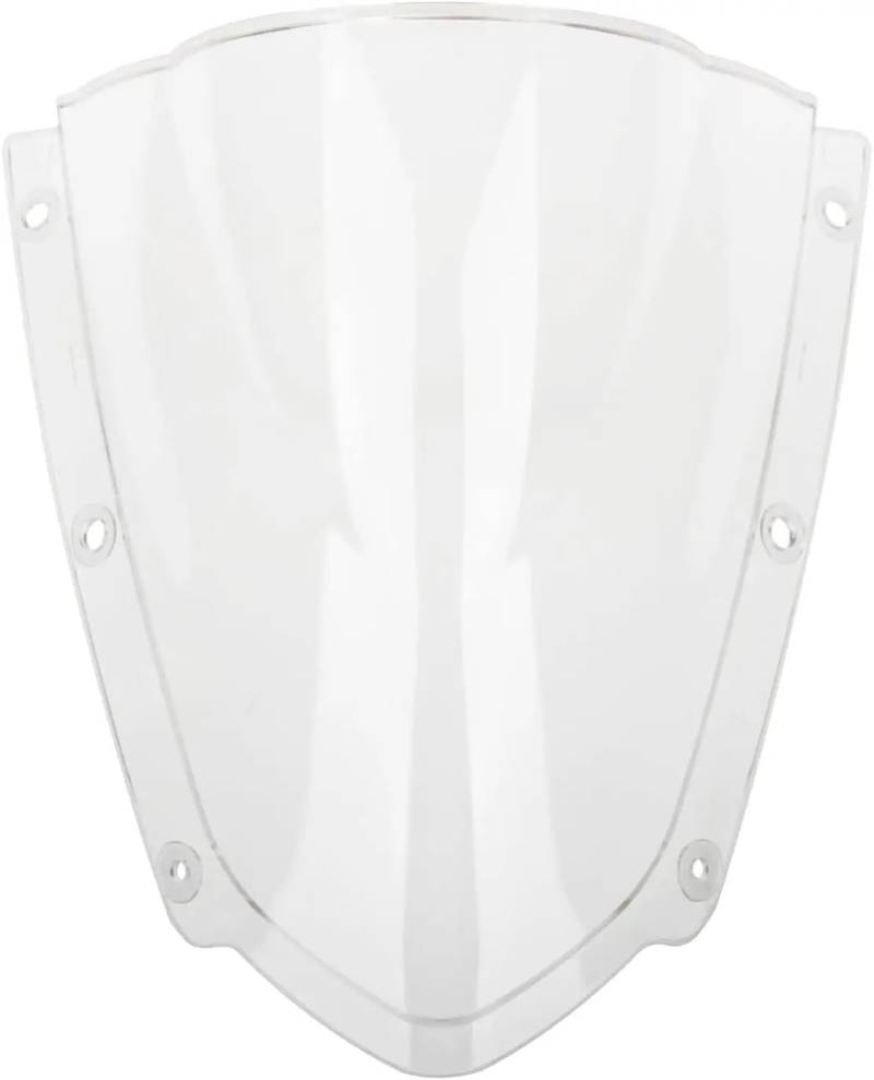 Motorrad Windschild Für Kawasaki Für Ninja Für ZX10R 2021-2023 Motorrad Zubehör Windschutzscheibe Windschutz Windabweiser Motorrad Luftabweiser Motorrad Windabweiser Spoiler(Clear) von TWMEU