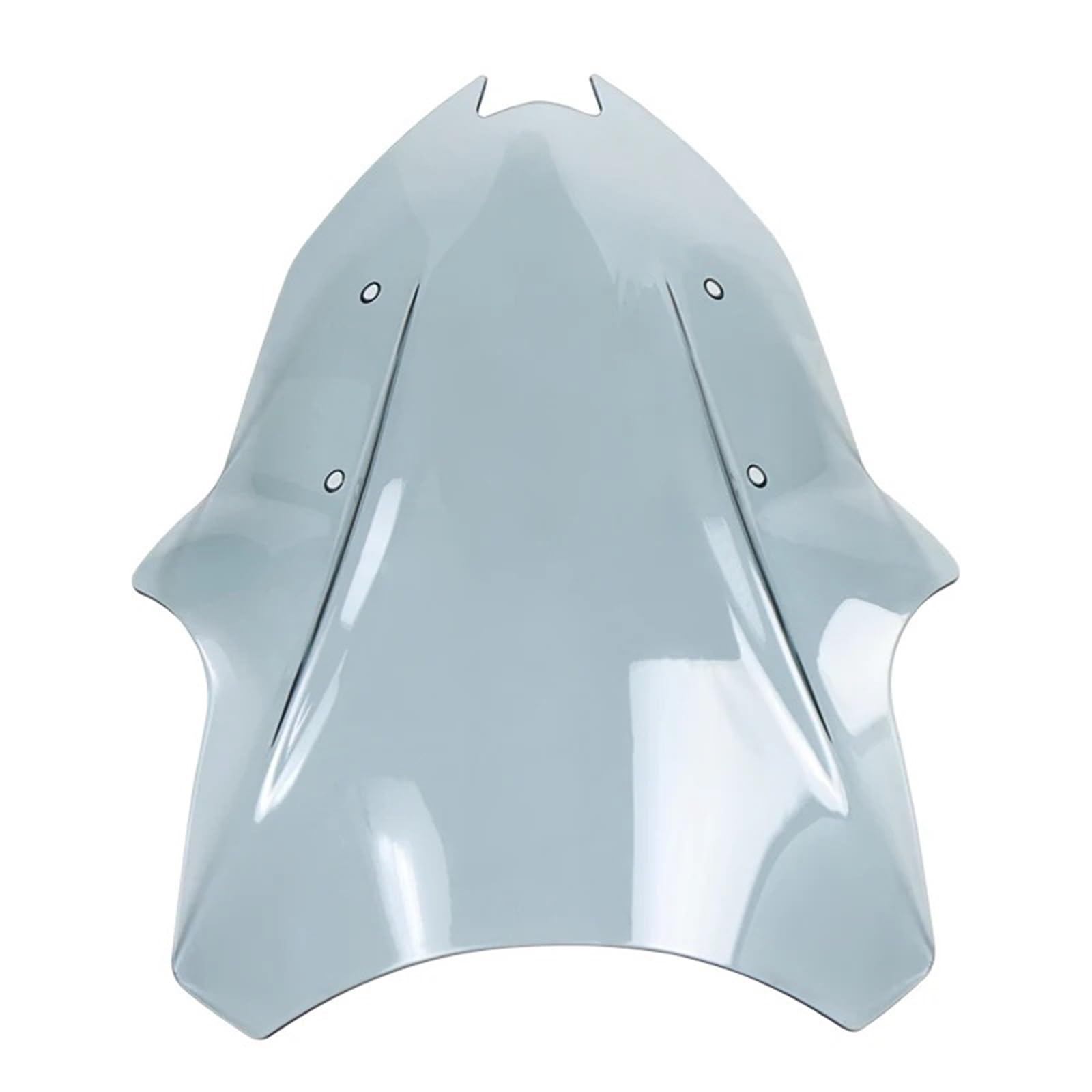 Motorrad Windschild Für Kawasaki Für Z1000SX 2011-2019 Motorrad Windschutz Windschutz Double Bubble Windschutzscheibe Verkleidung Motorrad Windabweiser Spoiler(Transparent Gray) von TWMEU