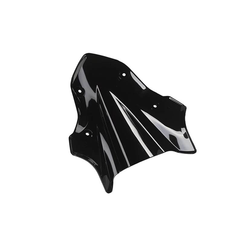 Motorrad Windschild Für Kawasaki Für Z900 2017-2019 Windschutz Windschutz Double Bubble Windabweiser Motorrad Zubehör Motorrad Windabweiser Spoiler(Windscreens Black) von TWMEU