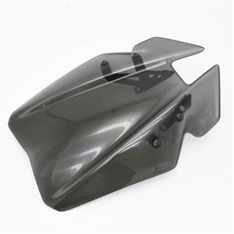 Motorrad Windschild Für MT-09 Für FZ-09 2014-2020 Windschutzscheibe Motorrad Sport Touring Windschutzscheibe Windschutz Motorrad Windabweiser Spoiler(Brown) von TWMEU