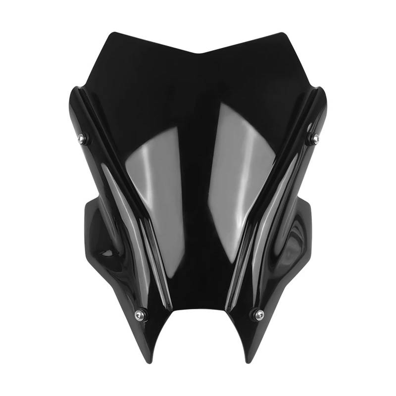 Motorrad Windschild Für MT-09 Für MT09 Für MT 09 2021-2023 Motorrad Sport Windschutzscheibe Visier Windschutzscheibe Luftstrom Windabweiser Motorrad Windabweiser Spoiler(Black) von TWMEU