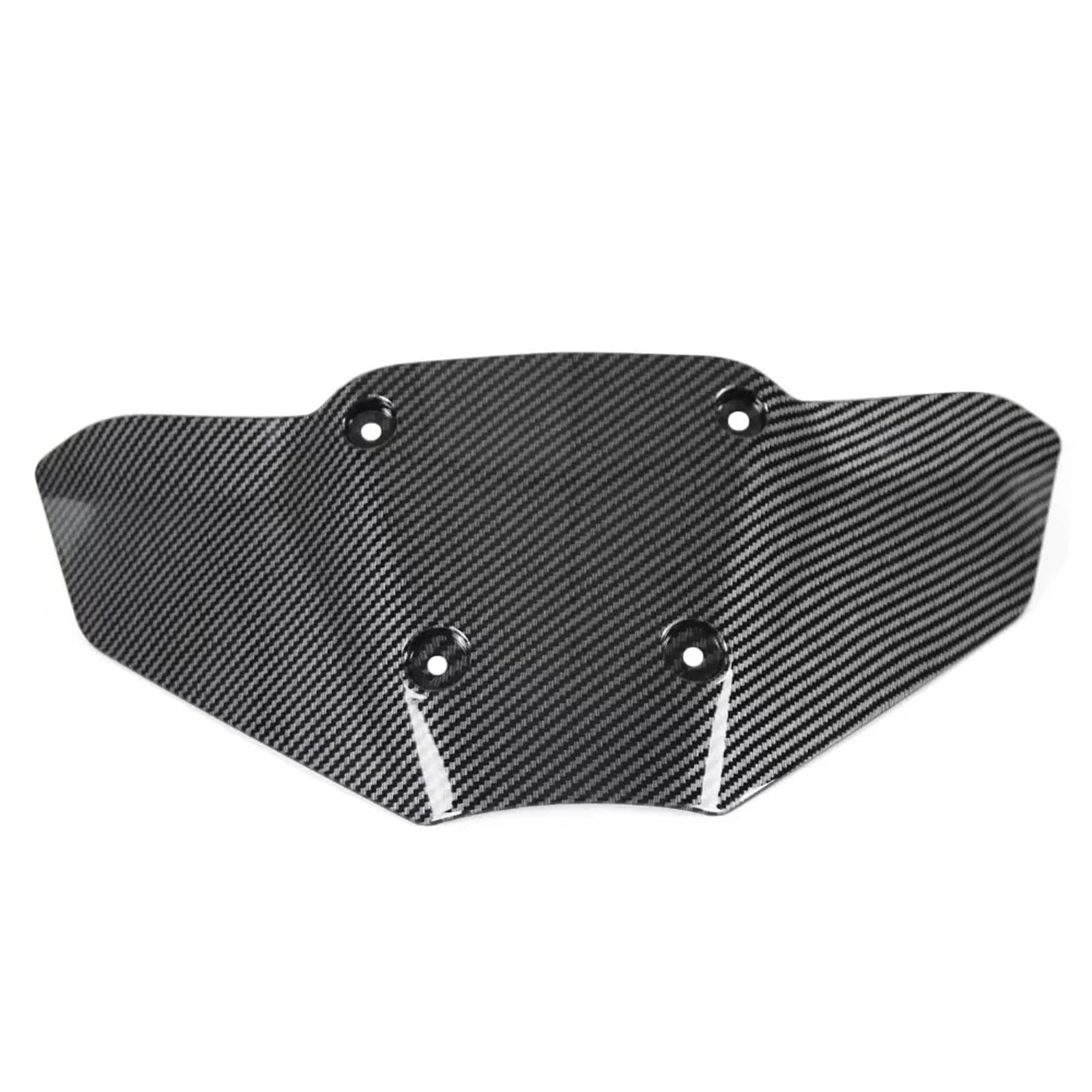 Motorrad Windschild Für MT-09 Für SP 2024 Motorrad Zubehör Windschutzscheibe Windschutz Visier Wind Bildschirm Deflektor Kit Motorrad Windabweiser Spoiler(Carbon Pattern) von TWMEU