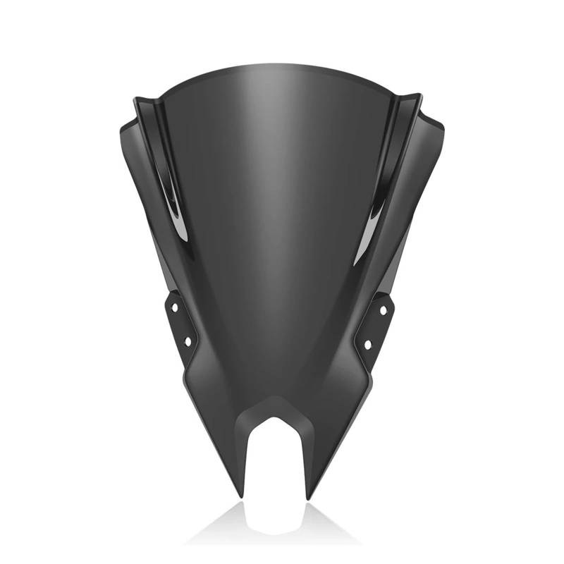 Motorrad Windschild Für NINJA500 SE 2024 Motorrad Frontscheibe Windschutz Schallwand Windabweiser Motorrad Windabweiser Spoiler(Black) von TWMEU