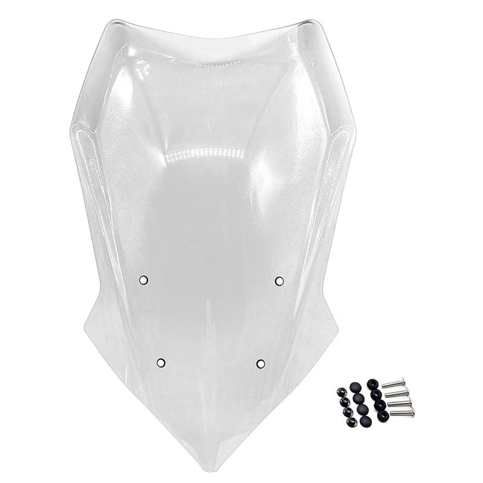 Motorrad Windschild Für Tracer Für 9 GT 2021-2023 Windschutzscheibe Motorrad Windabweiser Schild Bildschirm Motorrad Windabweiser Spoiler(Clear) von TWMEU