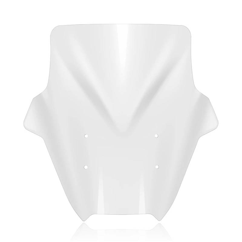 Motorrad Windschild Für V-Strom Für 800DE 2023 Windschutzscheibe Motorrad Windschutzscheibe Windschutz Bildschirm Deflektor Spoiler Schutz Motorrad Windabweiser Spoiler(White) von TWMEU