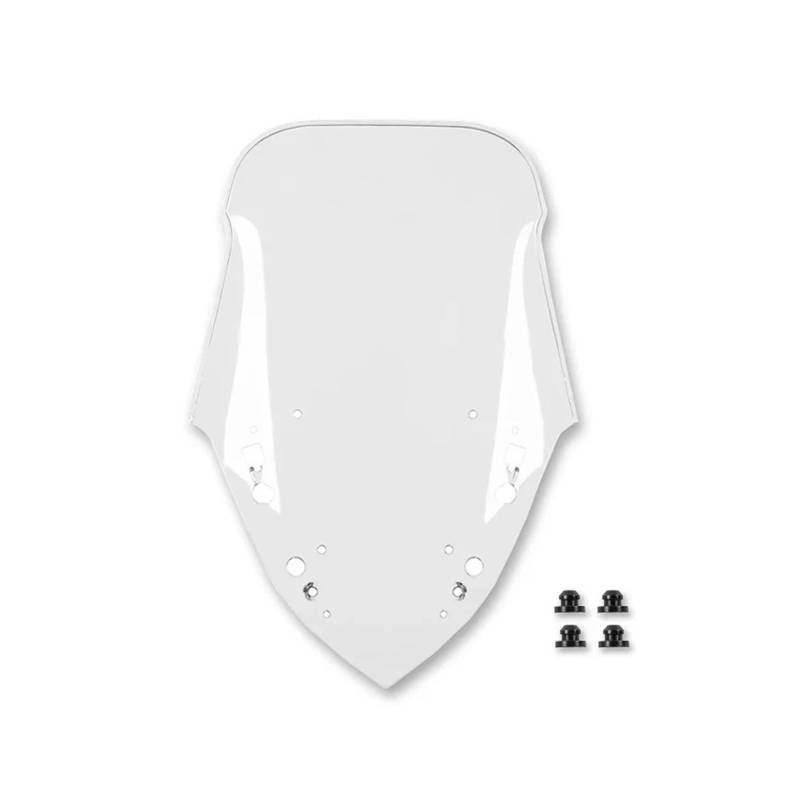 Motorrad Windschild Für X-MAX 300 2017-2022 Windschutzscheibe Windschutz Motorrad Windabweiser Schild Bildschirm Zubehör Motorrad Windabweiser Spoiler(Clear) von TWMEU