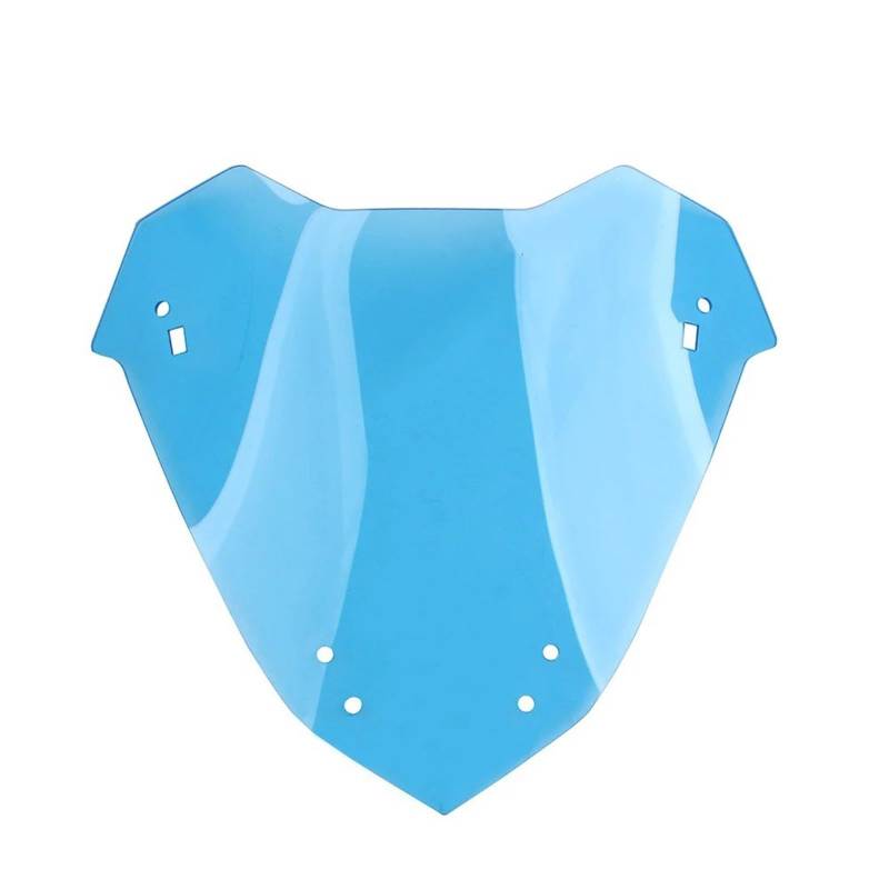 Motorrad Windschild Für XMAX300 2023-2024 Motorrad Sport Visier Windschutzscheibe Windschutz Windschutz Deflectore Bildschirm Motorrad Windabweiser Spoiler(Blue) von TWMEU