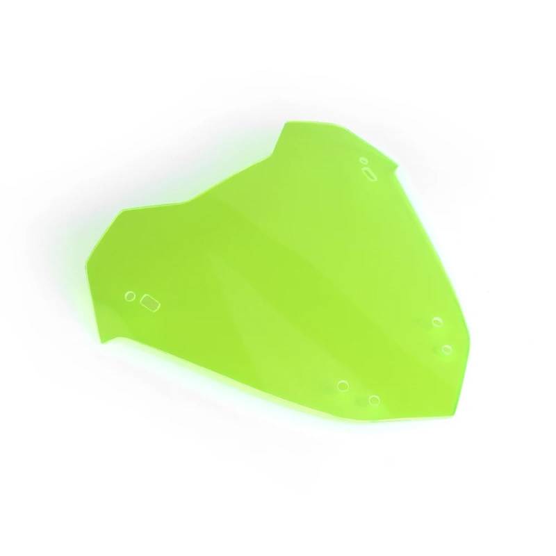 Motorrad Windschild Für Xmax 300 2023 Motorrad Sport Visier Windschutzscheibe Windschutz Windschutz Deflectore Bildschirm Motorrad Windabweiser Spoiler(Fluorescent Green) von TWMEU