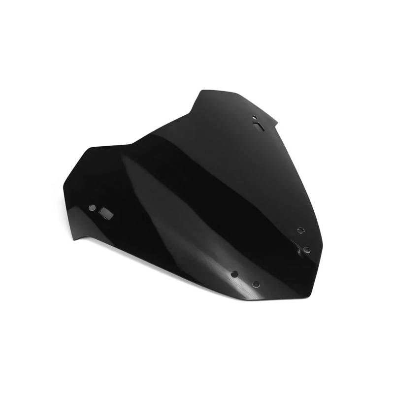 Motorrad Windschild Für Xmax 300 2023 Motorrad Sport Visier Windschutzscheibe Windschutz Windschutz Deflectore Bildschirm Motorrad Windabweiser Spoiler(Gloss Black) von TWMEU