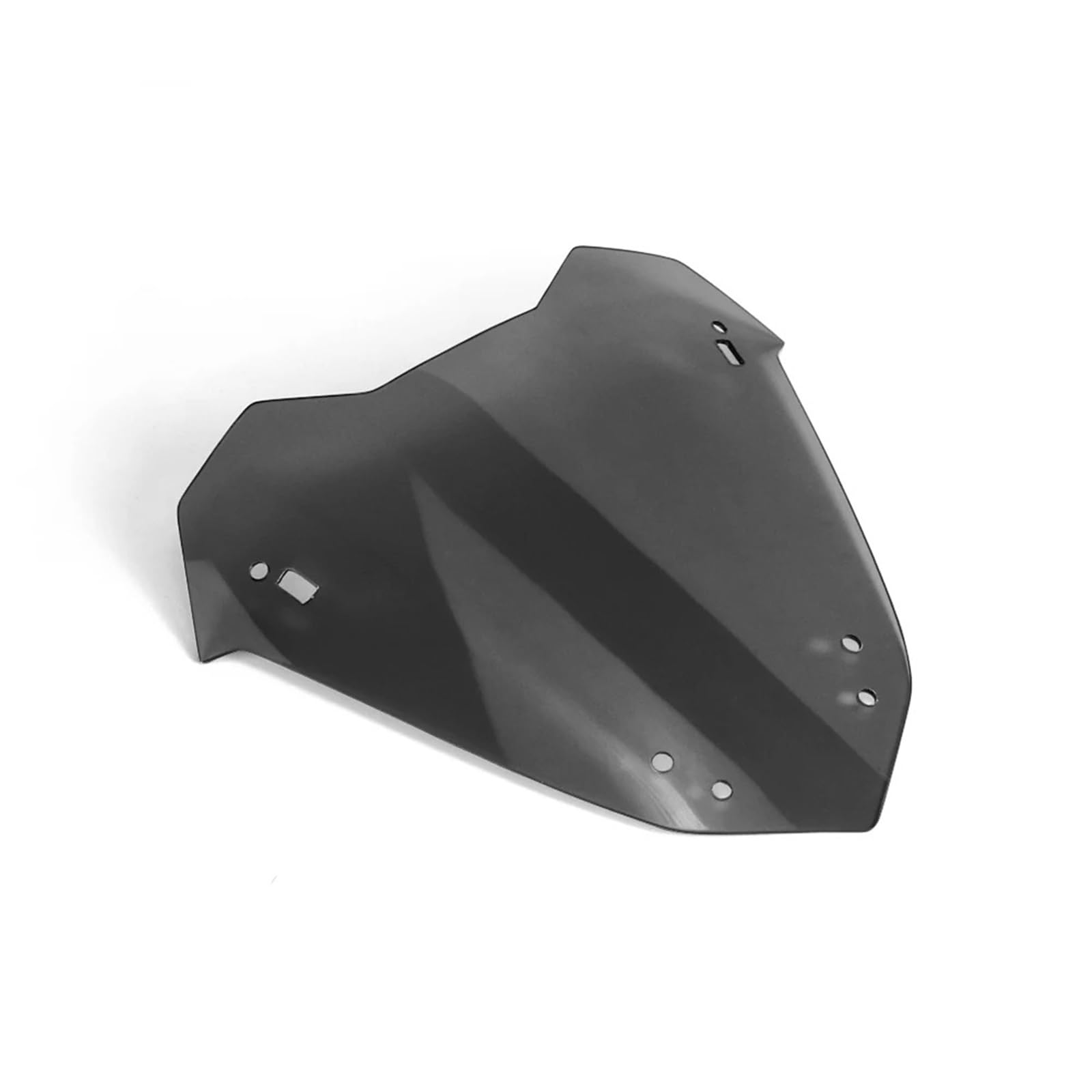 Motorrad Windschild Für Xmax 300 2023 Motorrad Sport Visier Windschutzscheibe Windschutz Windschutz Deflectore Bildschirm Motorrad Windabweiser Spoiler(Smoke Gray) von TWMEU