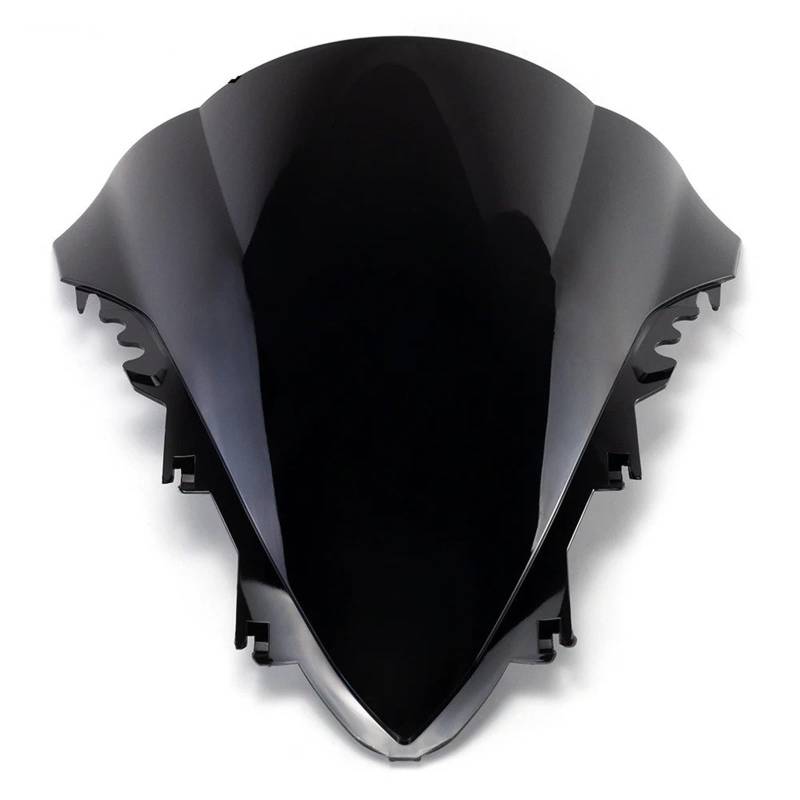 Motorrad Windschild Für YZF R1 2007–2008 Motorrad-Windschutzscheibe Motorrad Windabweiser Spoiler(Black) von TWMEU