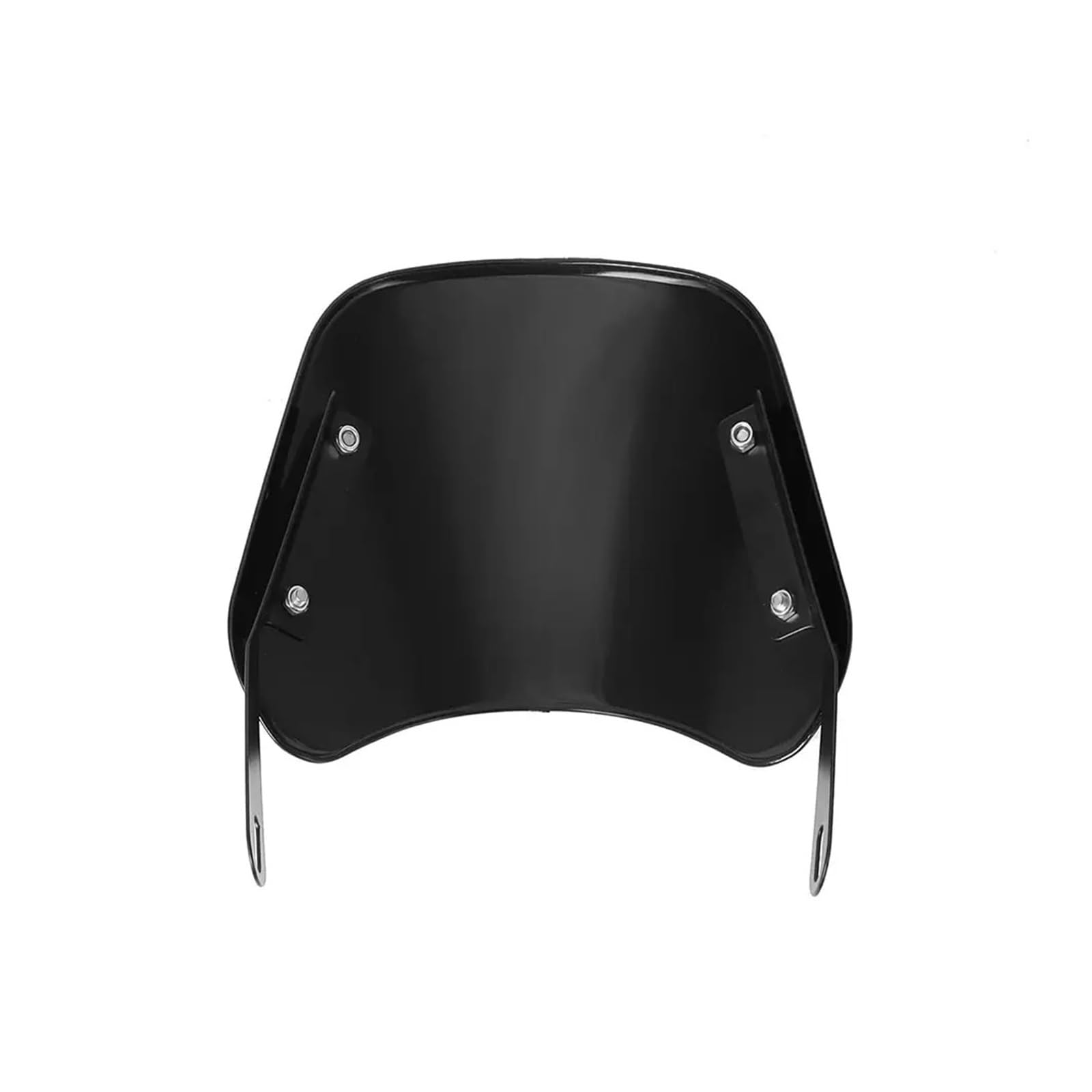 Motorrad Windschild Universal Motorrad Schwarz Windschutzscheibe Windabweiser Windschutzscheibenverkleidung Motorrad Windabweiser Spoiler von TWMEU