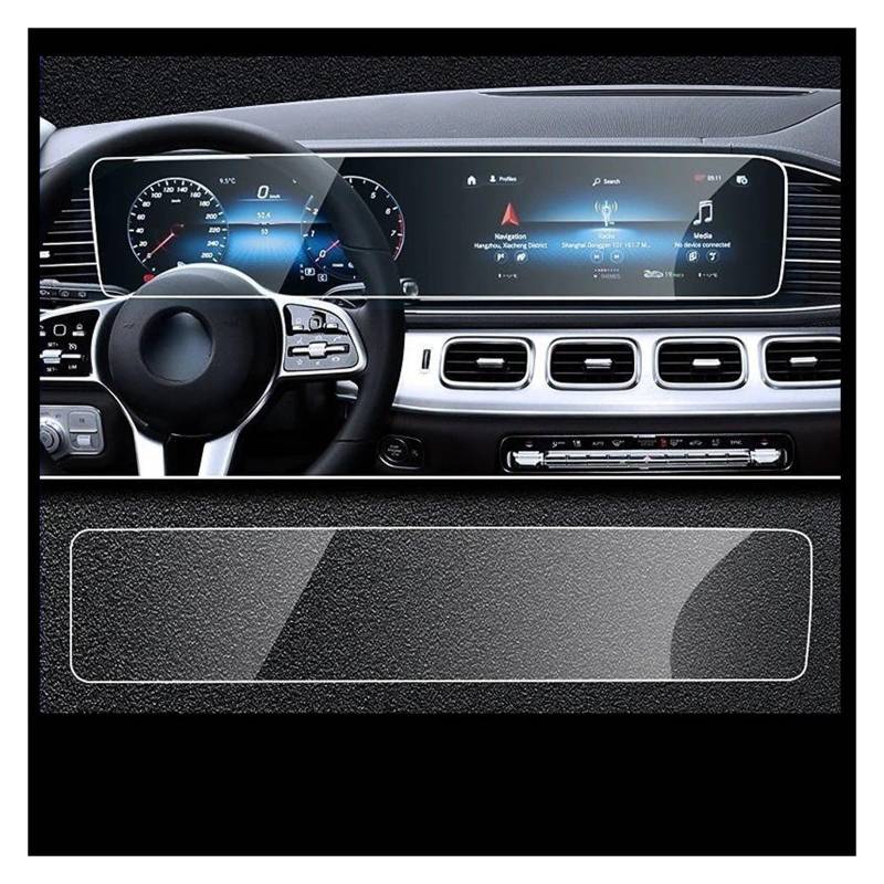 Navigation Displayschutzfolie Für Benz Für GLE Für GLS GS Für W167 Für V167 Auto Navigation Touch Center Bildschirm LCD Schutz Film Scratch-Proof Gehärtetes Glas Displayschutzfolie von TWMEU