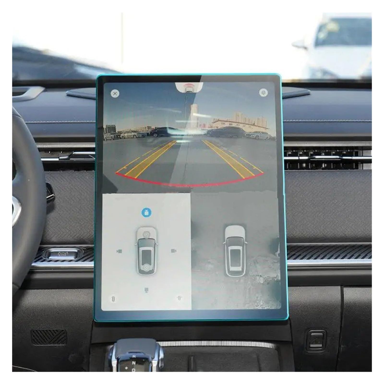 Navigation Displayschutzfolie Für Chery Für Jaecoo Für J7 2023 Gehärtetem Glas Bildschirm Stahl Schutz Film 13,2 Zoll Auto GPS Navigation Screen Protector Gehärtetes Glas Displayschutzfolie von TWMEU