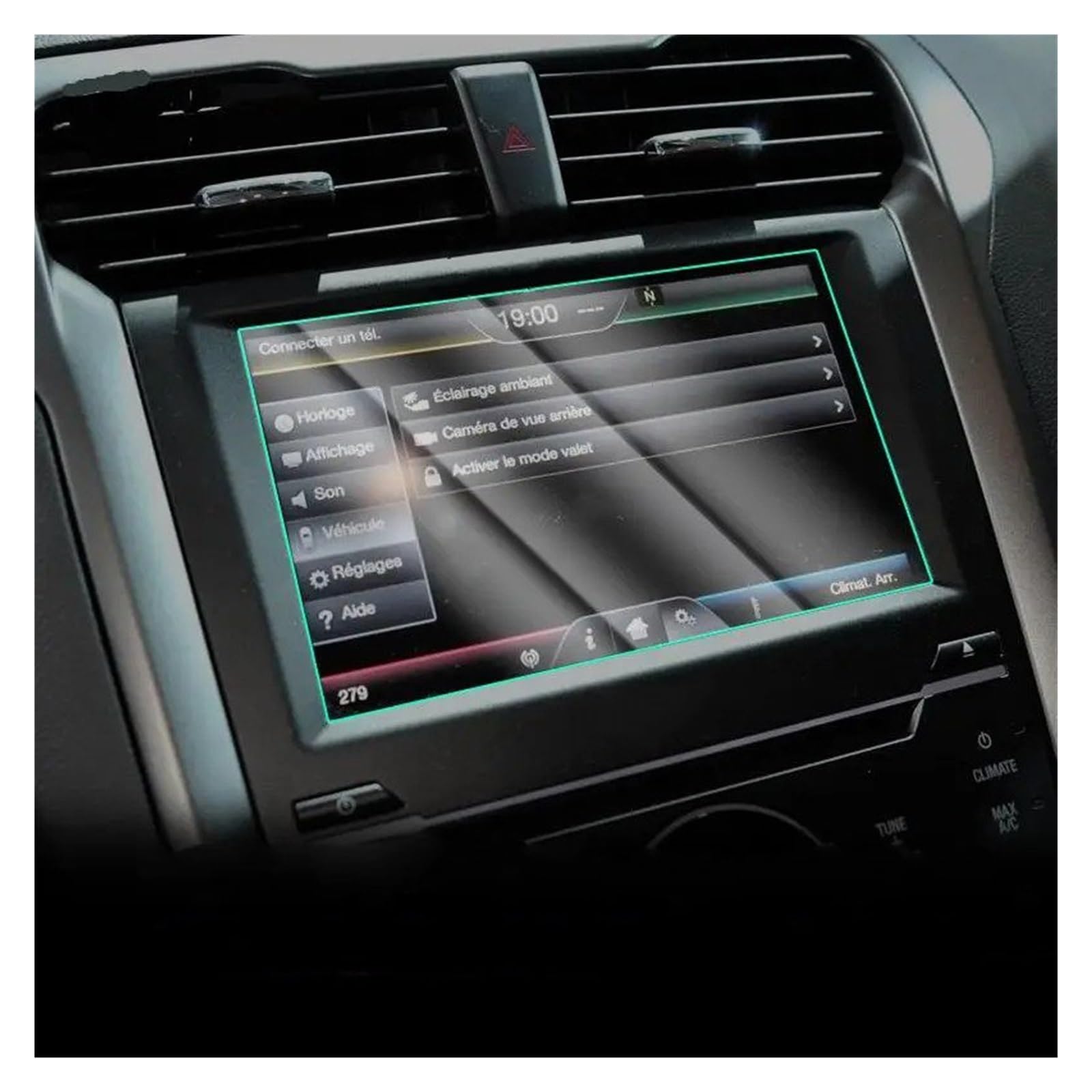 Navigation Displayschutzfolie Für Ford Für Fusion Für Mondeo 2013-2019 Auto GPS Navigation Film LCD Bildschirm Gehärtetem Glas Schutz Film Anti-Scratch-Film Gehärtetes Glas Displayschutzfolie von TWMEU