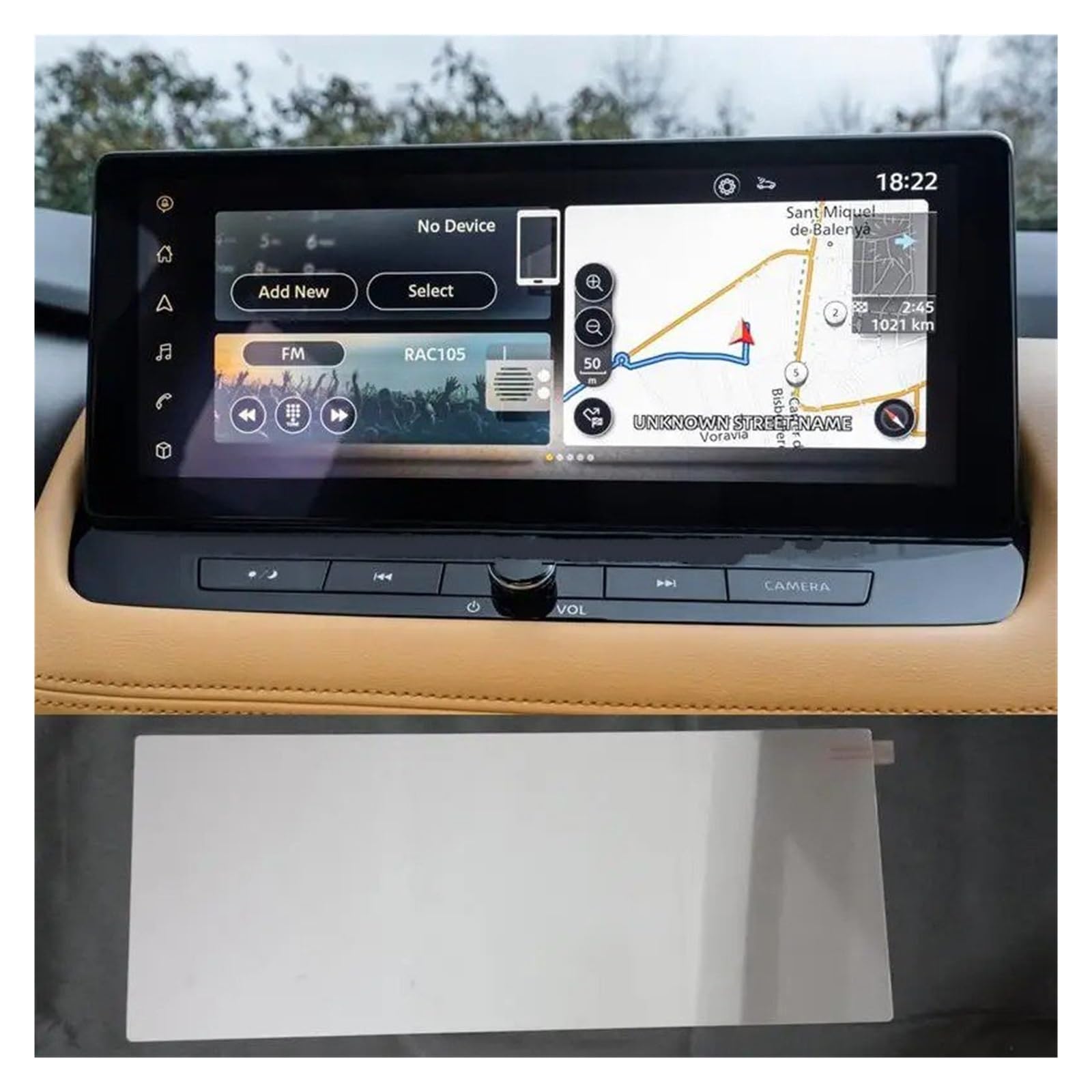 Navigation Displayschutzfolie Für Nissan Für Qashqai J12 Für E-Power 2023 Auto Schutz Gehärtetem Glas 12,3 Zoll Auto GPS Radio Bildschirm Gehärtetes Glas Displayschutzfolie(for GPS) von TWMEU