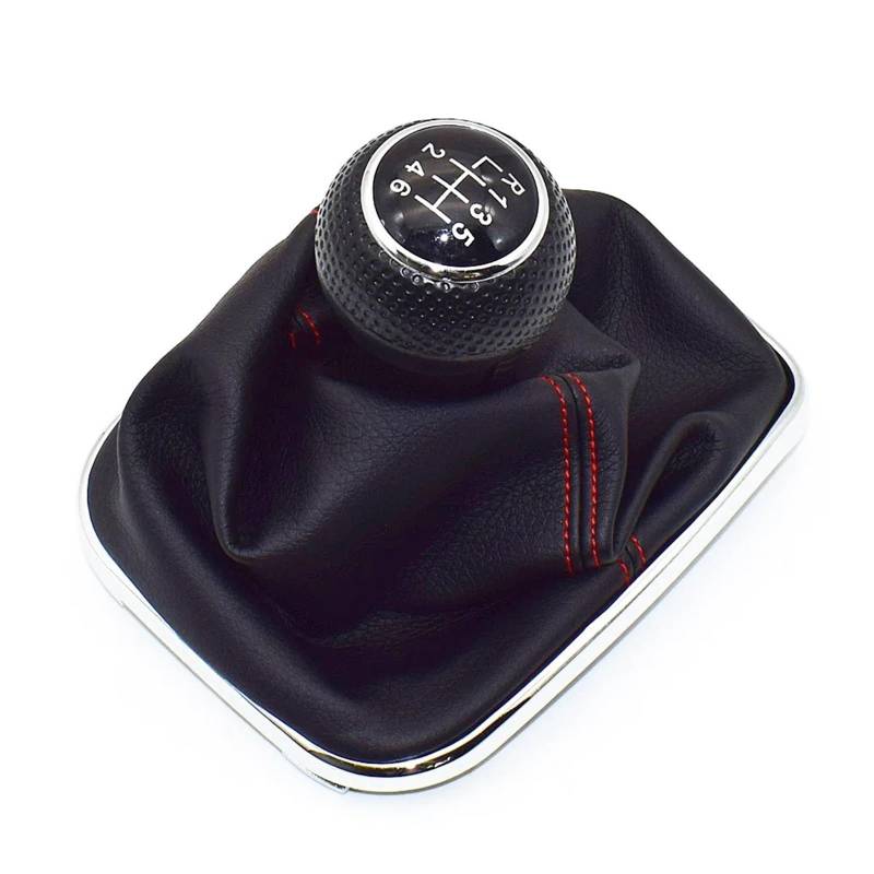 Schaltknauf Knauf Für VW 1999-2004 Für Golf 4 IV MK4 R32 Für Bora MT 12mm 5 Geschwindigkeit 6 Geschwindigkeit Auto Getriebe Shift Knob Hebel Shifter Gaitor Boot Schaltknauf Schalthebel Level Stick(6 S von TWMEU