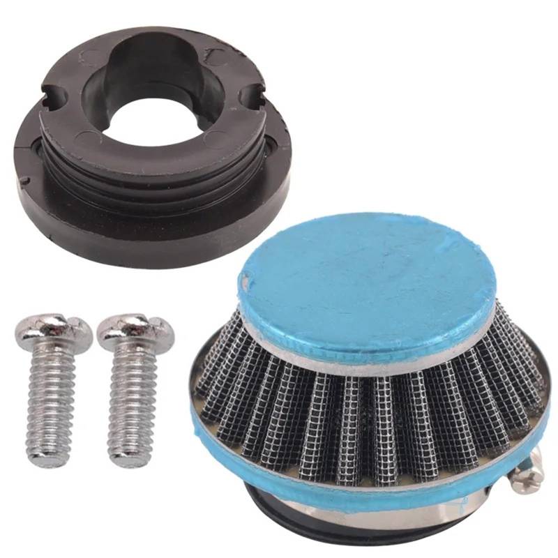 Vergaser 38mm 13mm/Luftfilter 42mm Für 47cc 49cc 50cc 2 Hub Für Mini Pocket ATV Motorrad Teil Motorrad Vergaser Kraftstoff System Vergaser(Air Filter Set) von TWMEU