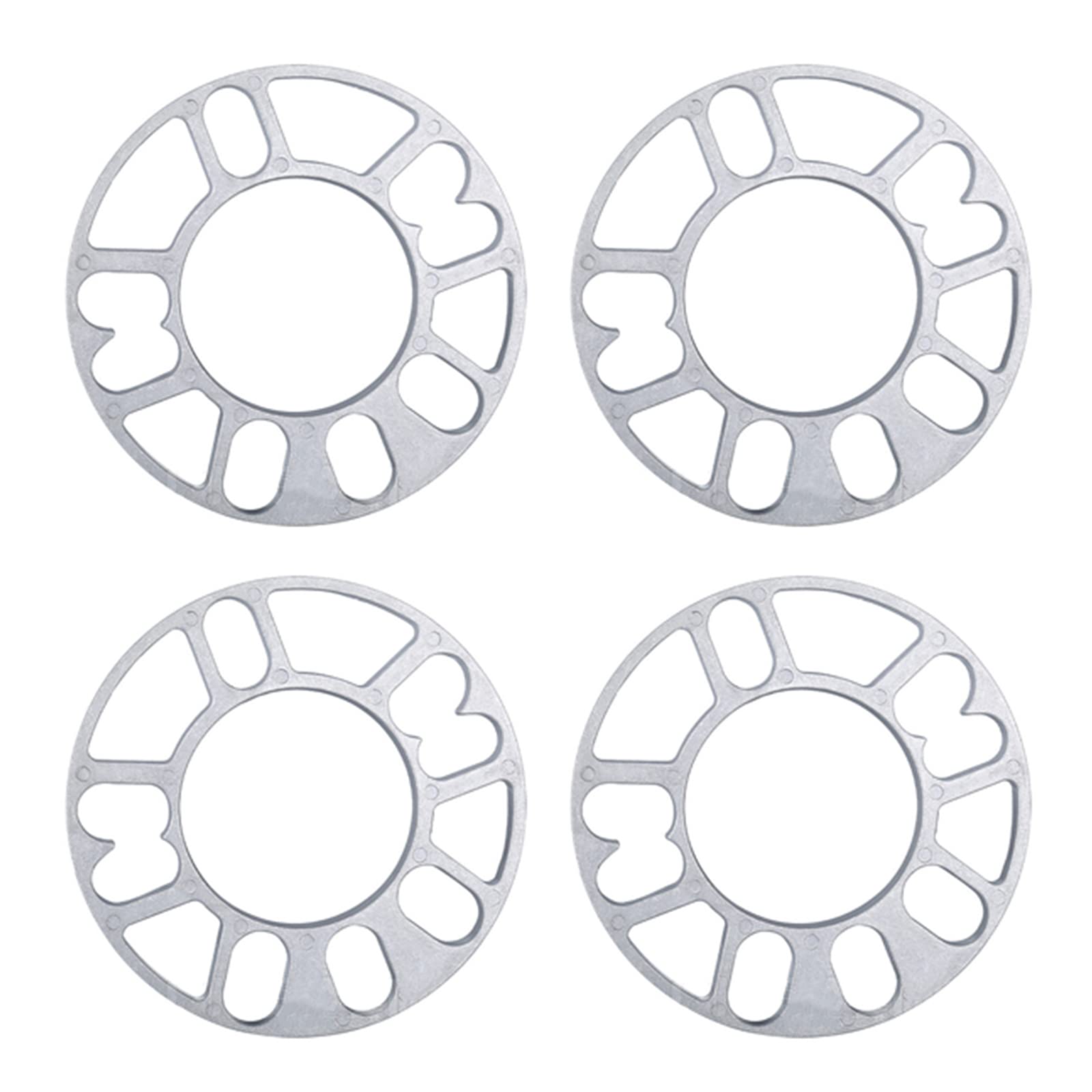 4st Autos Spurverbreiterungen, 4/5 Löcher, Radabstandshalter Unterlegscheiben Platte Legierung Distanzscheiben Scheibe Agujeros Aluminio Espaciador (10mm) von TWSOUL