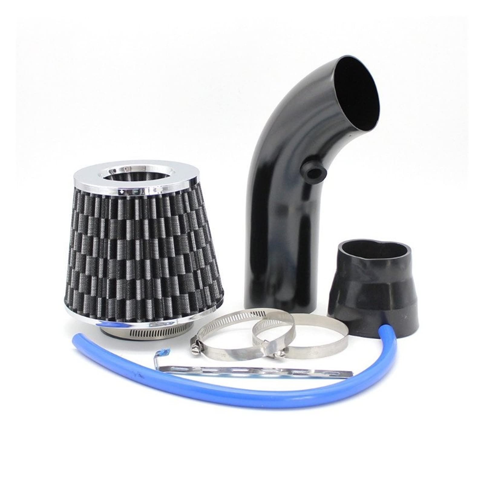 Auto Luftschlauch 76mm Universal Car Automobile Racing Car Cold Air Intake Induction Pipe Kit 6XDBAuto & Motorrad Teile Auto-Tuning & -Styling, Innenausstattung! Auto Ansaugschlauch(A) von TWTUSE