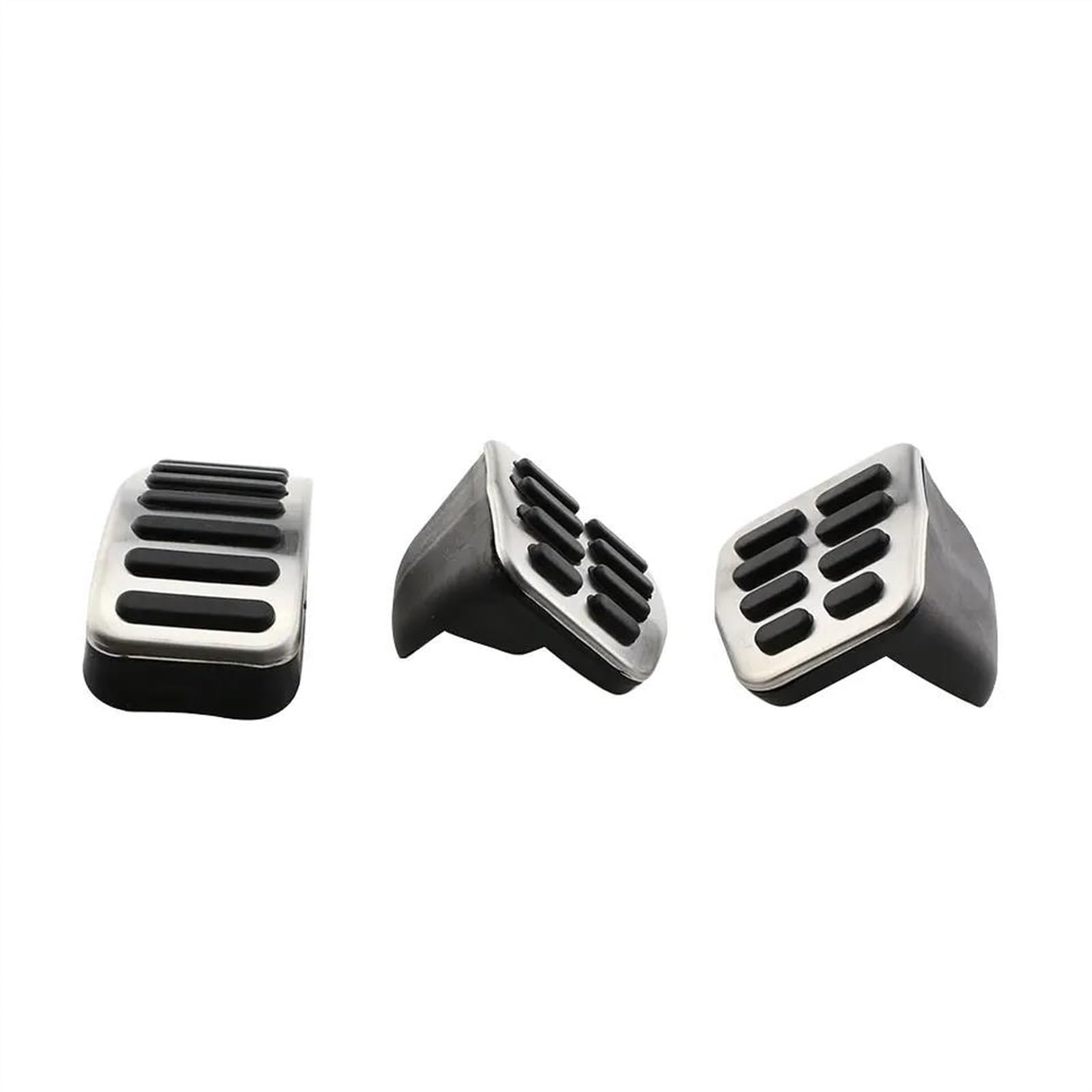 Bremspedal Pedale 1 Set Edelstahl Auto Gas Bremspedale Für Skoda Für Fabia I II Für Octavia 1U 1996–2010 Pedale Abdeckung(MT 3 Pcs) von TWTUSE