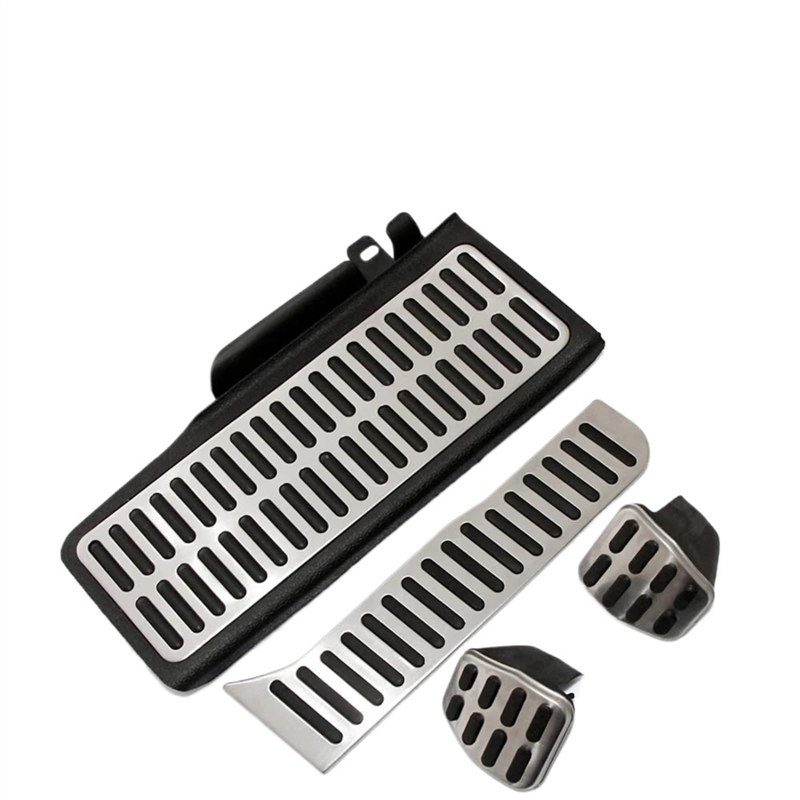 Bremspedal Pedale Auto Fußstütze Gas Bremspedal Kupplung Pedal Für Passat B6 B7 CC R36 Für R-Linie Für Shara Für Skoda Für Superb Pedale Abdeckung(MT 4pcs) von TWTUSE